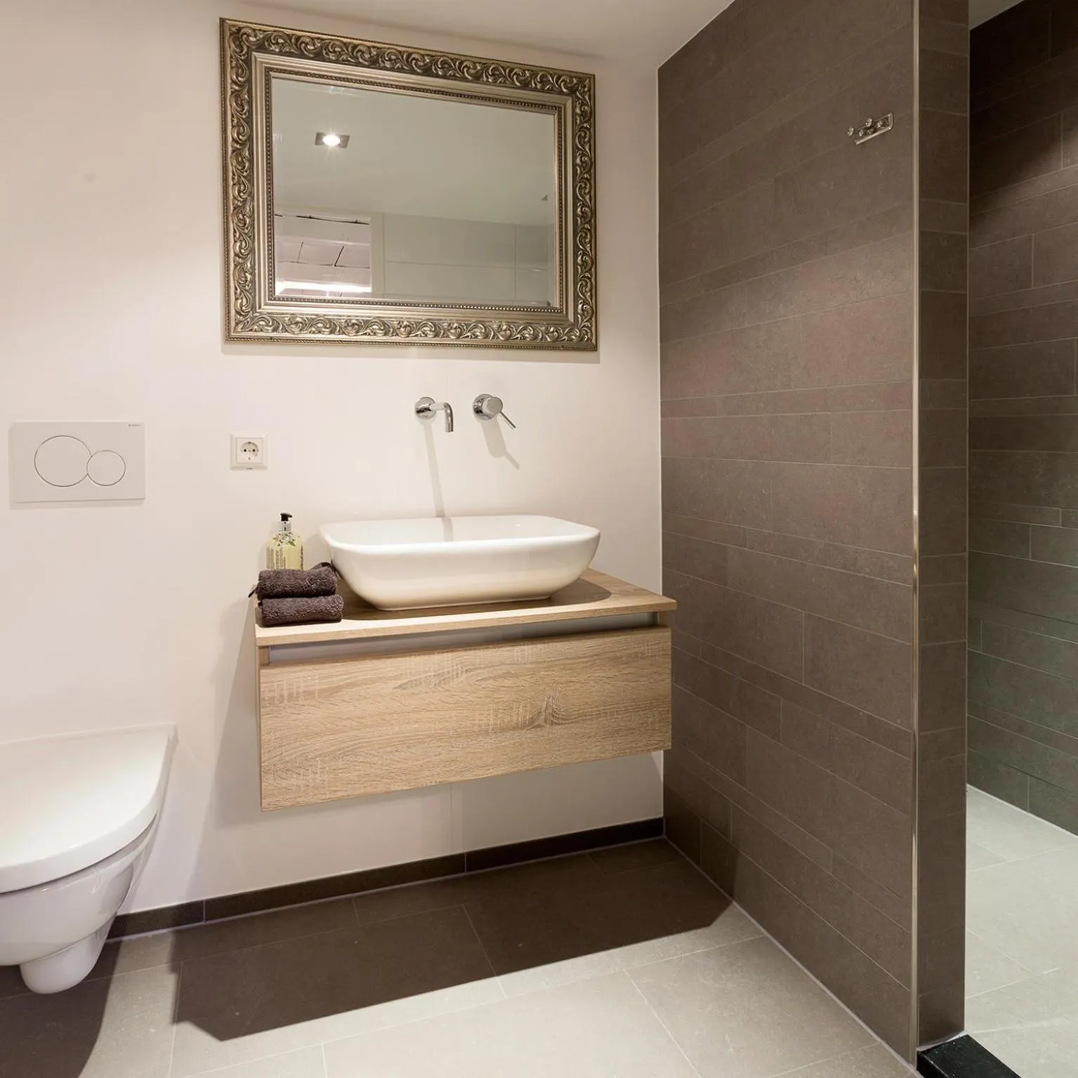 Toilet in Bed & Breakfast De Vier Seizoenen