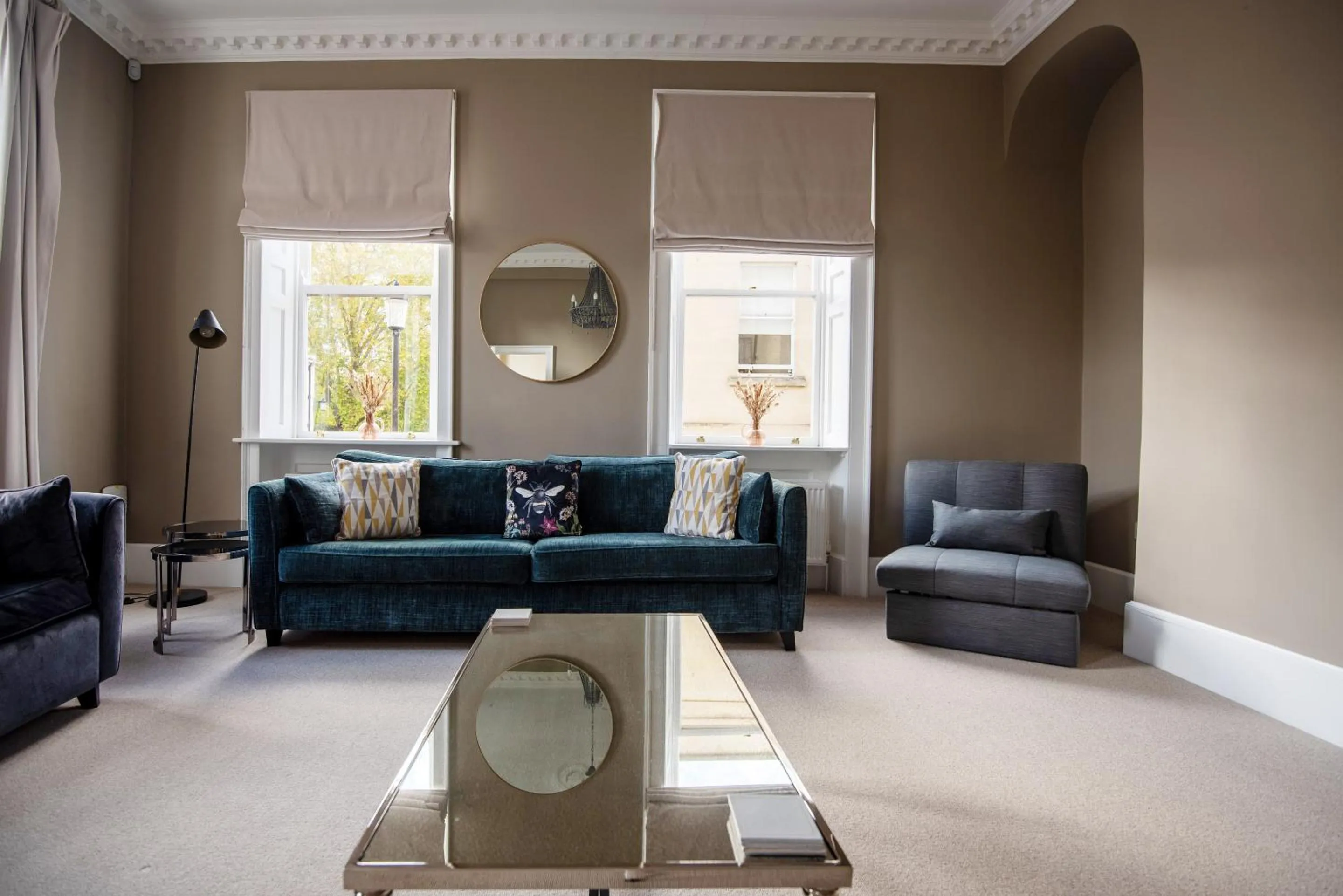 Living room in Dream Stays Bath - Barton House