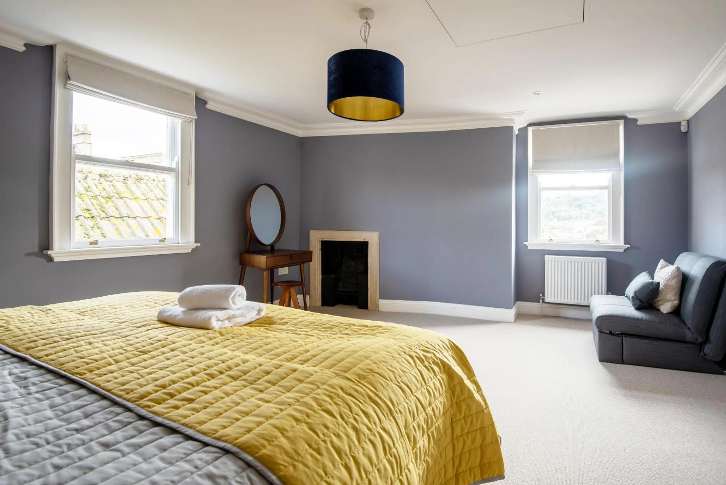 Bedroom, Bed in Dream Stays Bath - Barton House