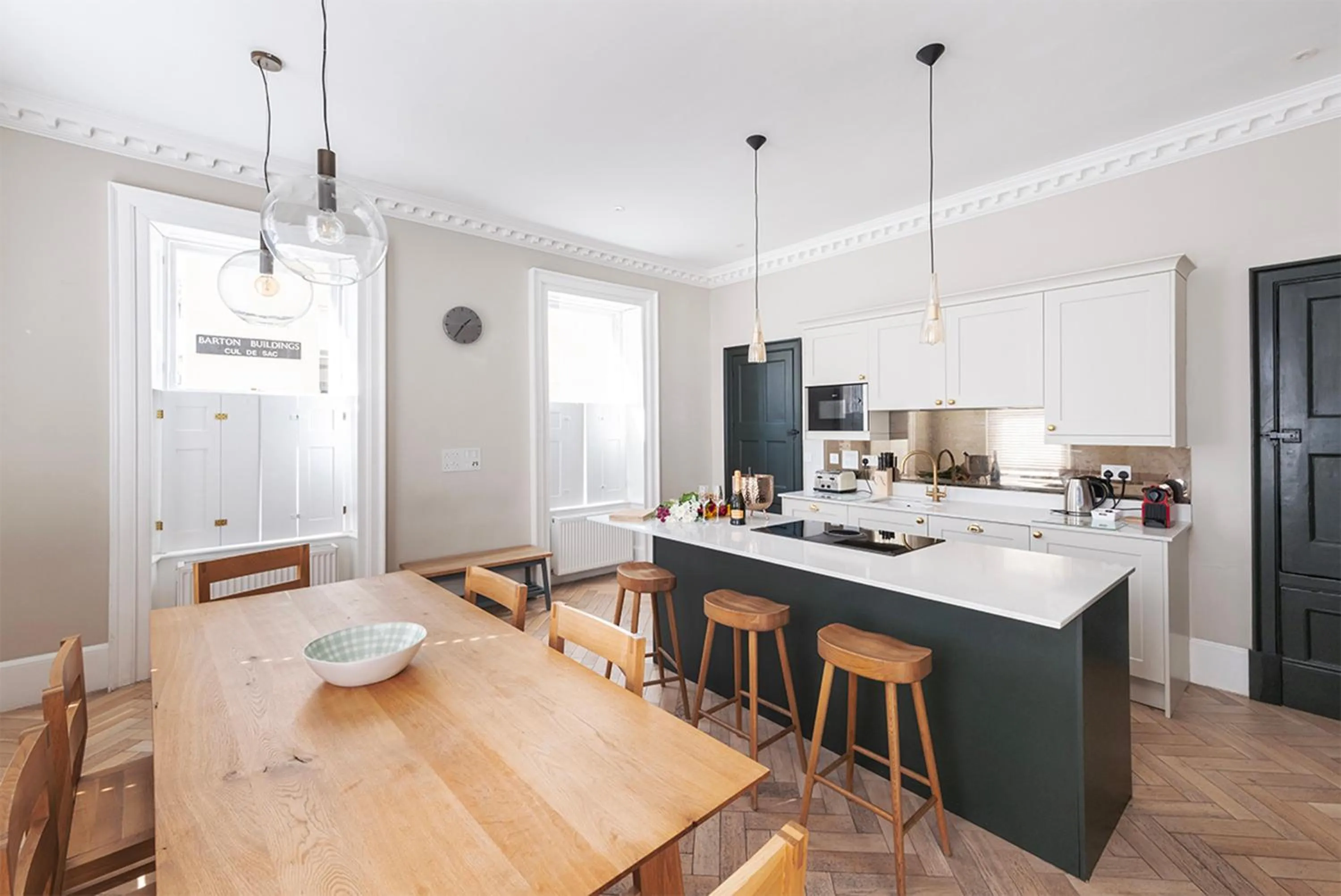 kitchen in Dream Stays Bath - Barton House