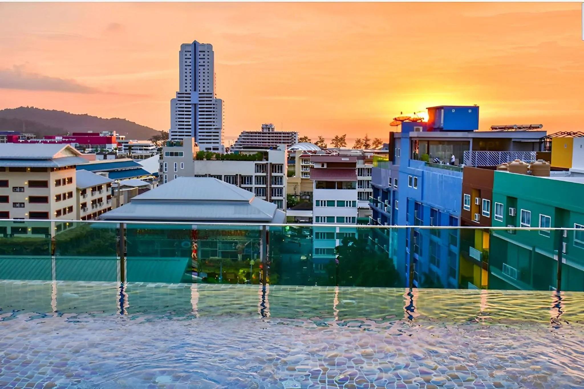 City view in Sira Grande Hotel & Spa, Patong