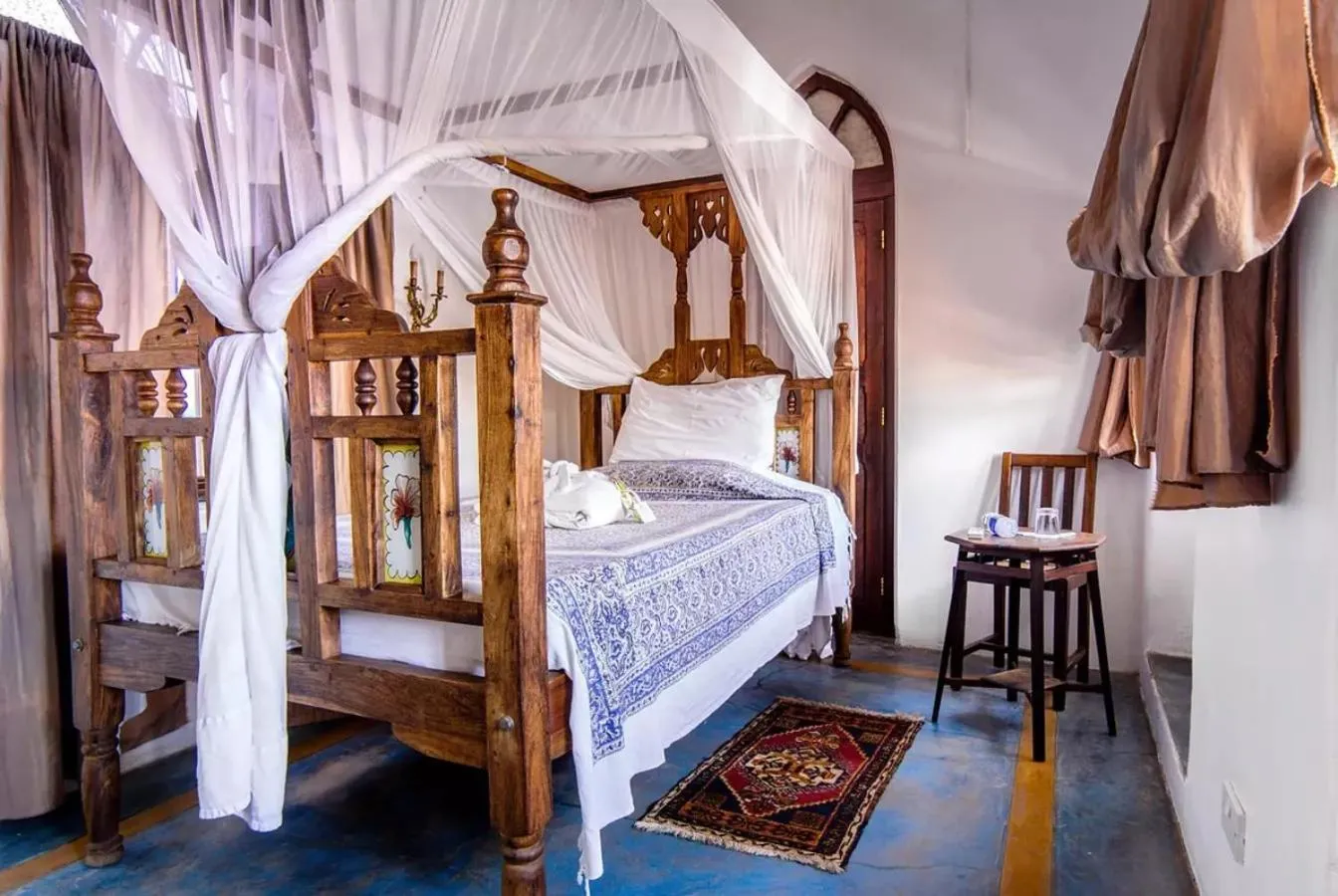 Bed in Zanzibar Coffee House
