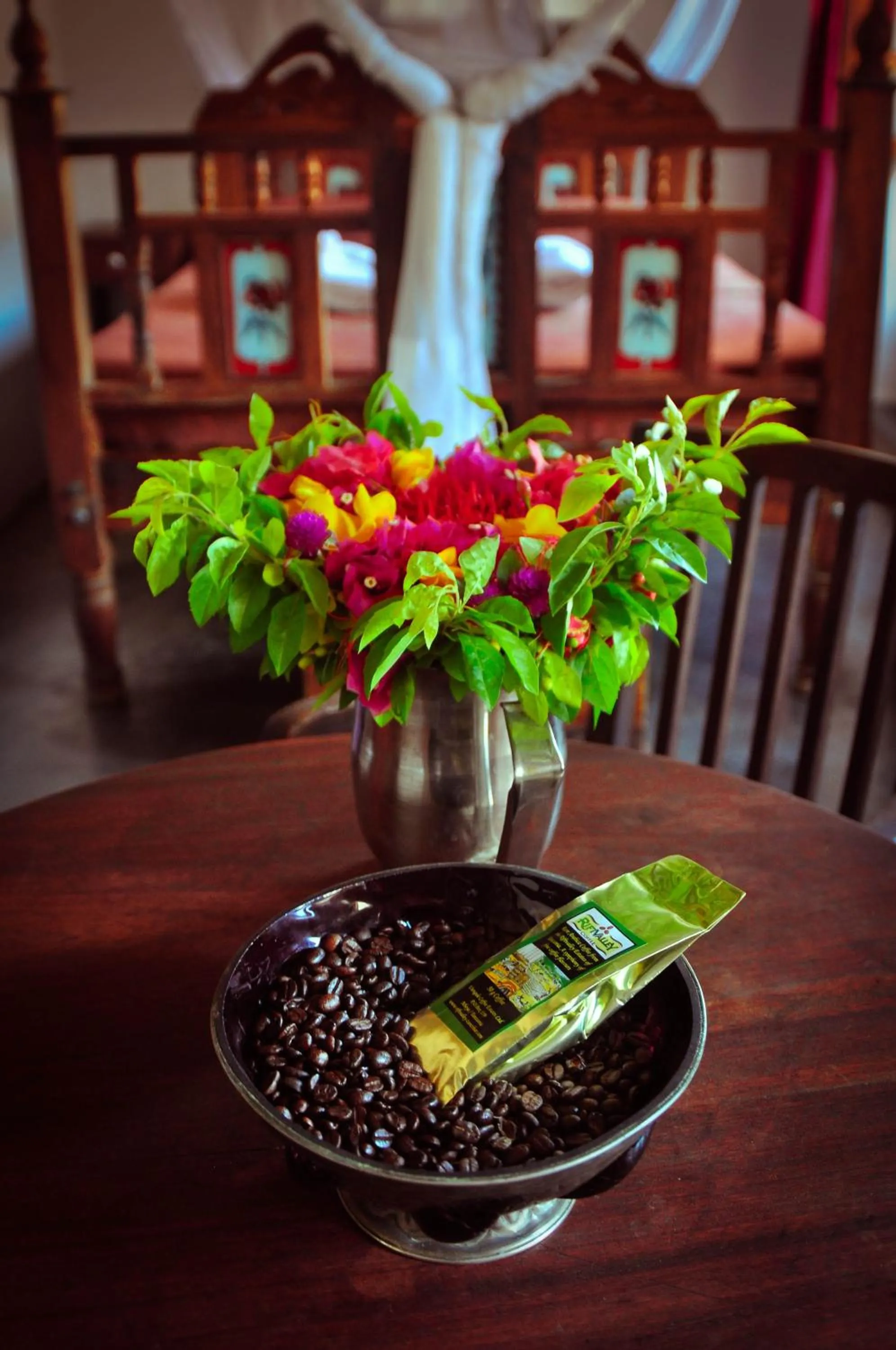 Decorative detail in Zanzibar Coffee House