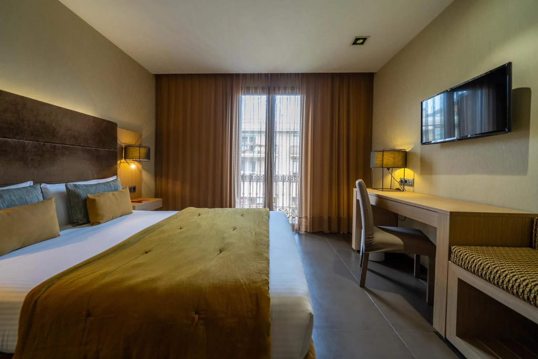 Bedroom, Bed in Hotel Constanza