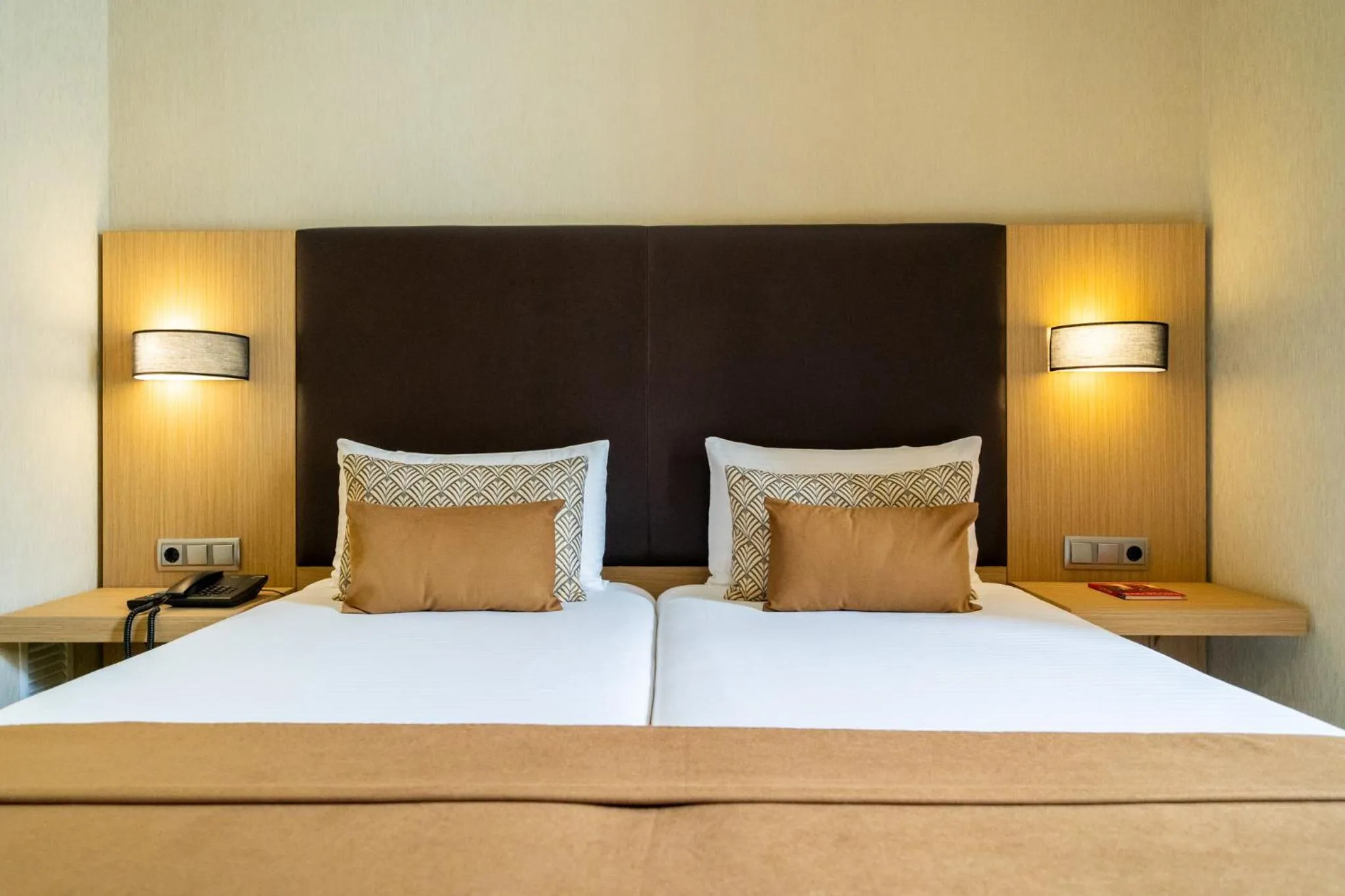 Bed in Hotel Constanza