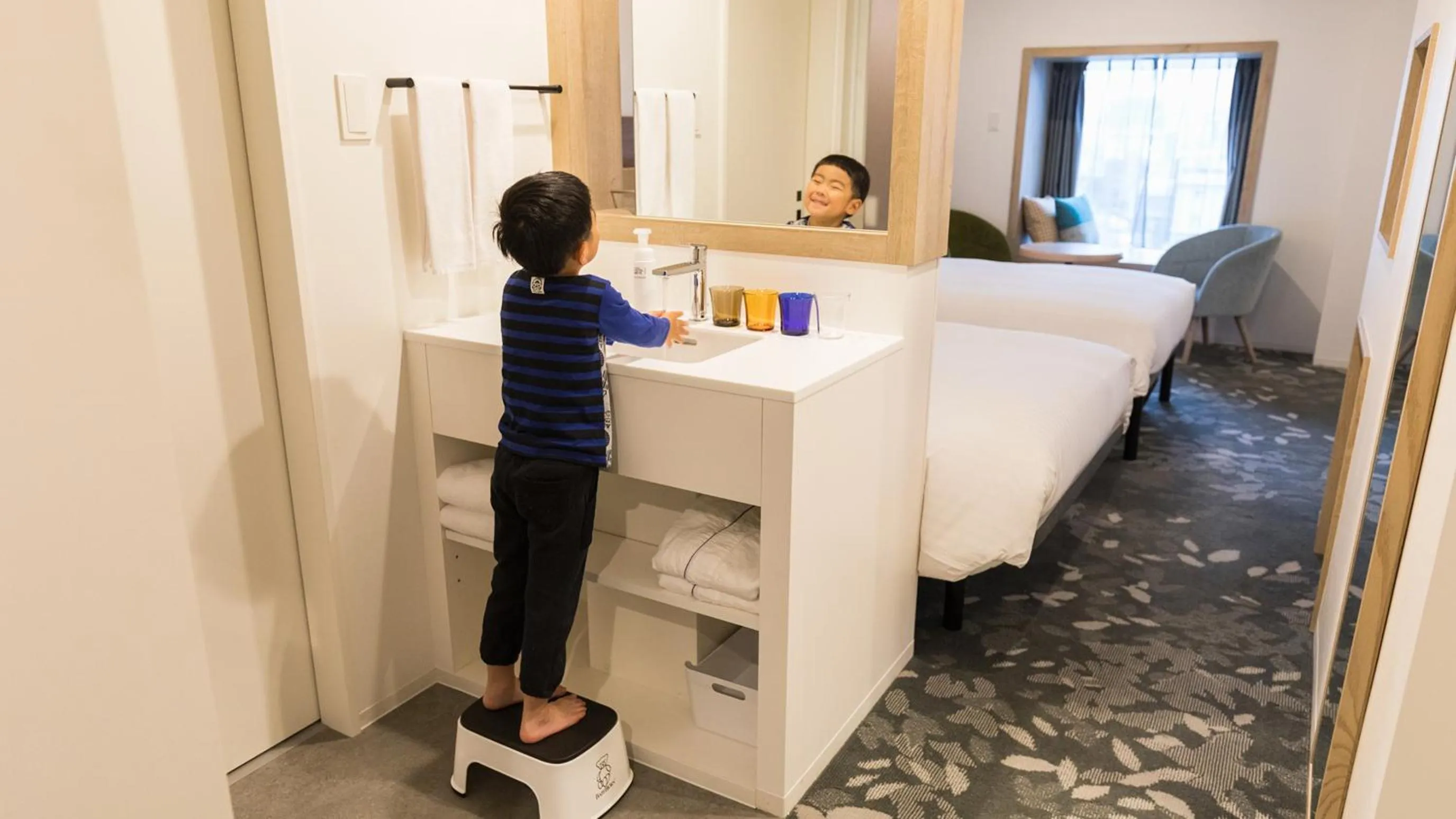 Bed in JR East Hotel Mets Premier Tokyo Bay Shinkiba