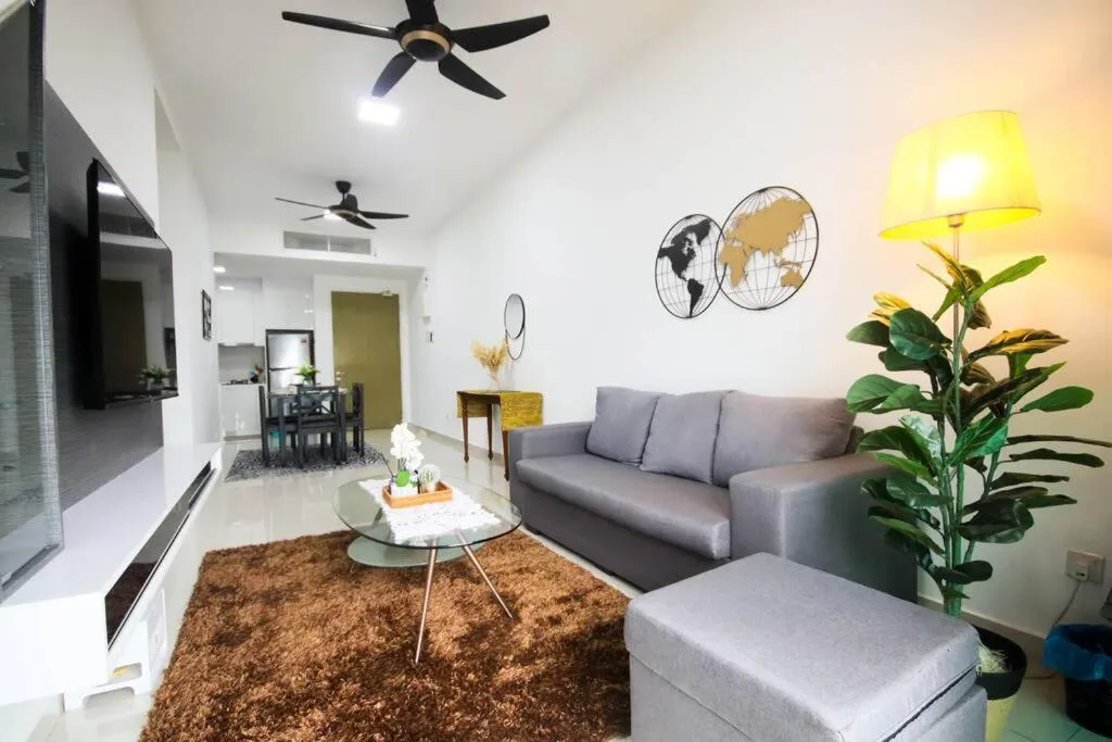 Living room in Legasi Kampung Baru by Airhost