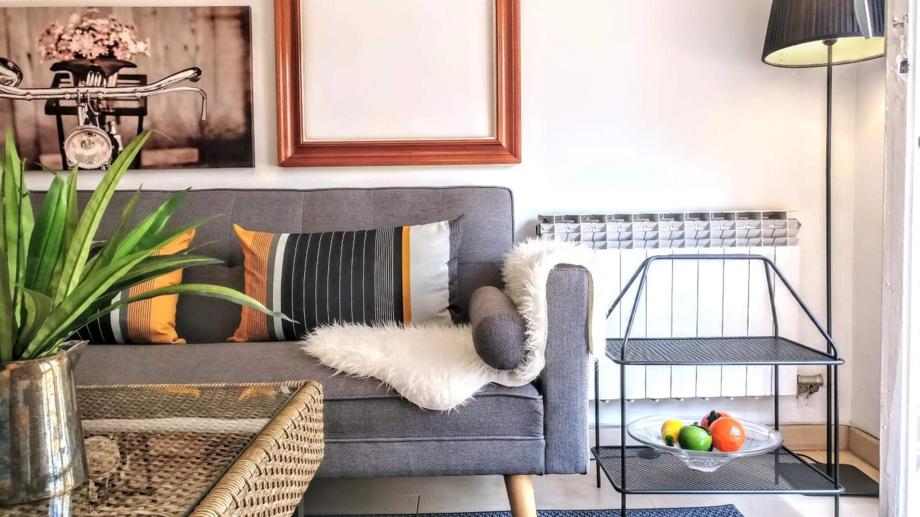 Living room in BizFlats Garden House