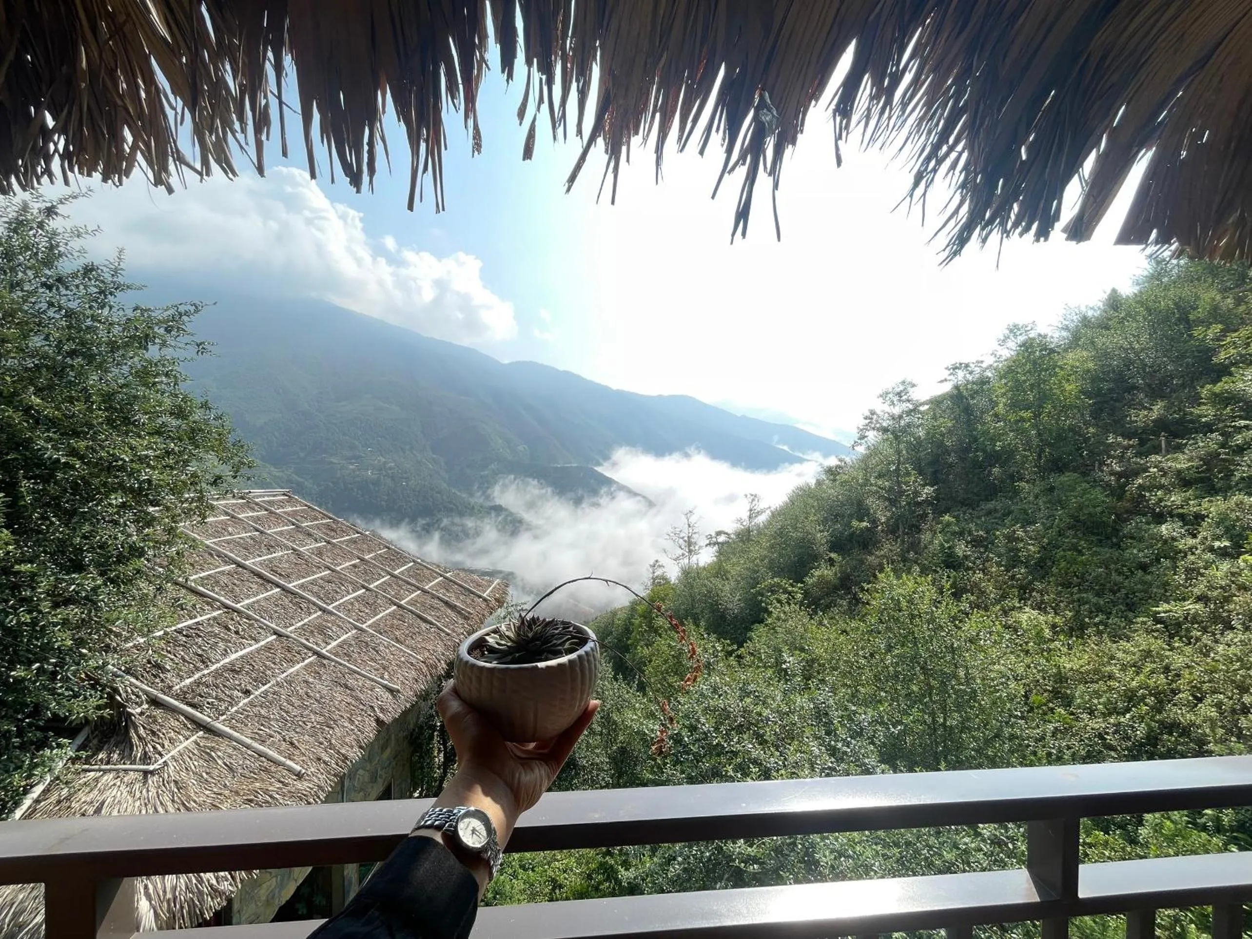 Natural landscape in Ta Xua Ecolodge