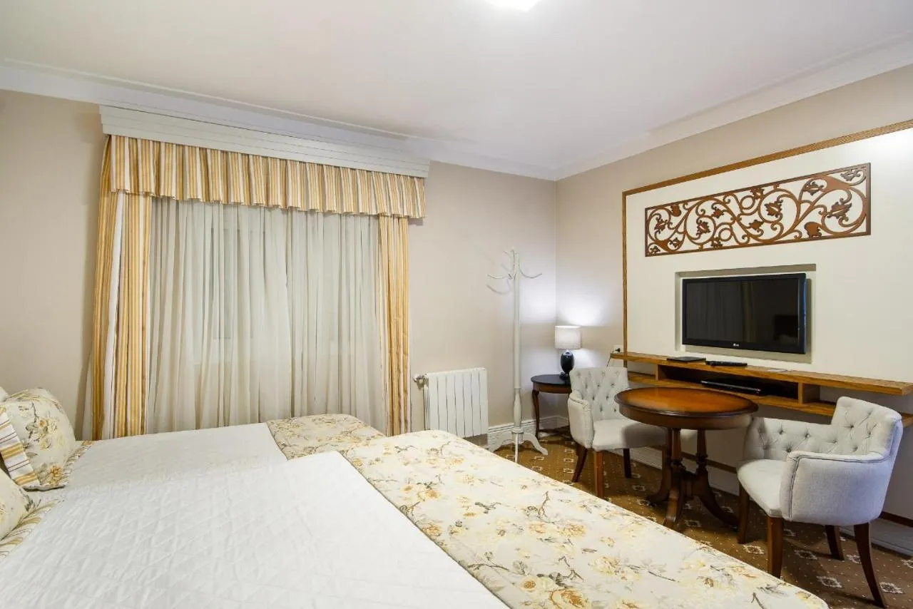 Bed in Pousada Italia Eleganza