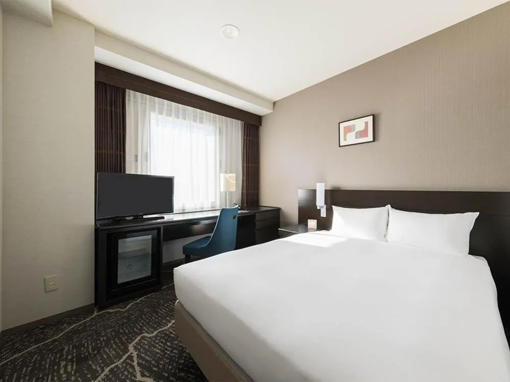 Bed in JR-East Hotel Mets Kamakura Ofuna