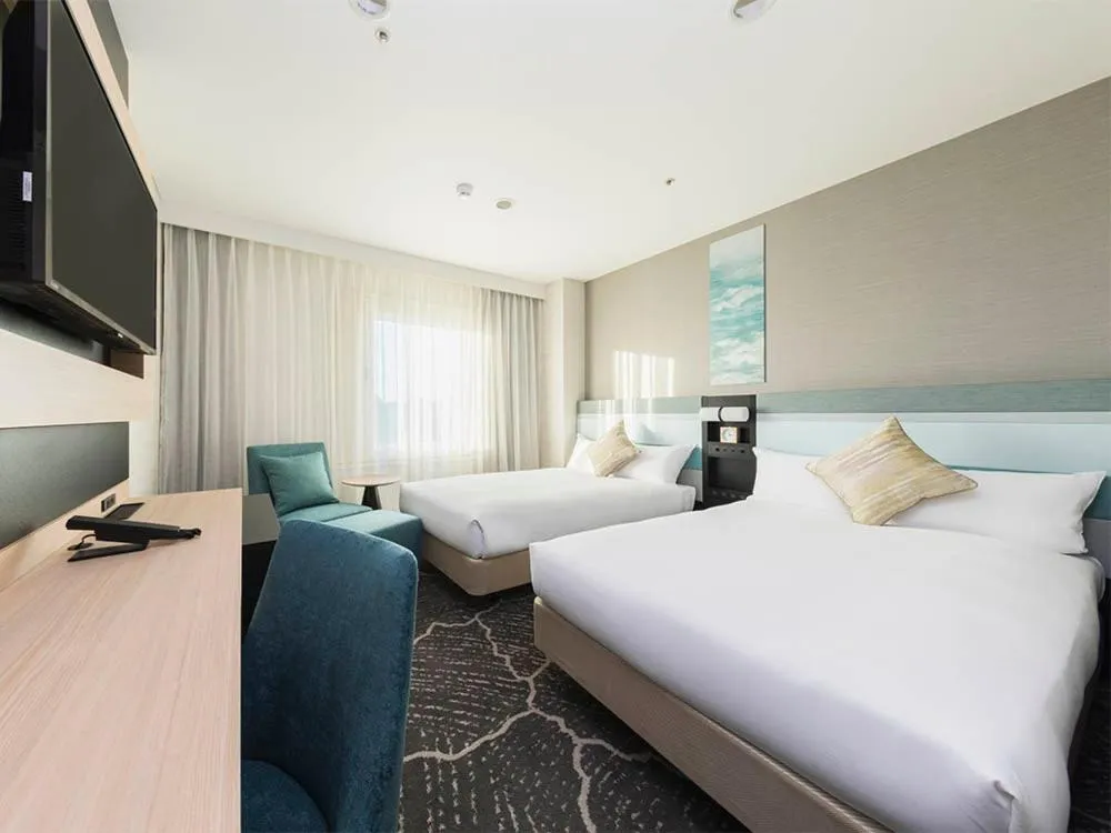 Bed in JR-East Hotel Mets Kamakura Ofuna