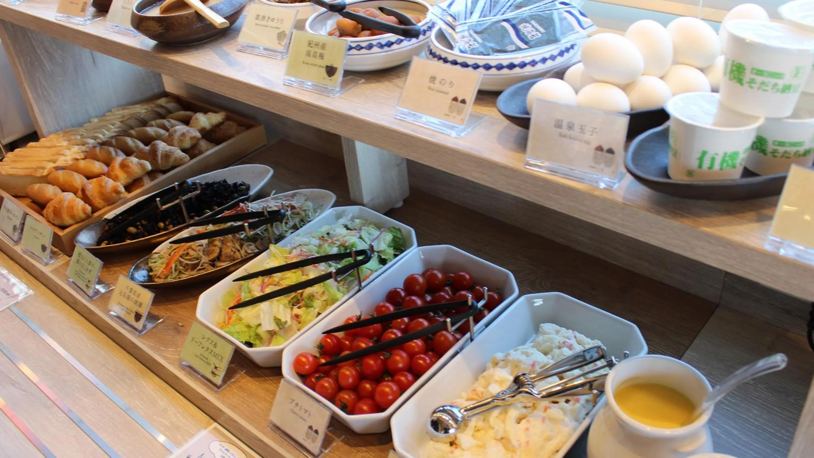 Buffet breakfast in JR-East Hotel Mets Funabashi