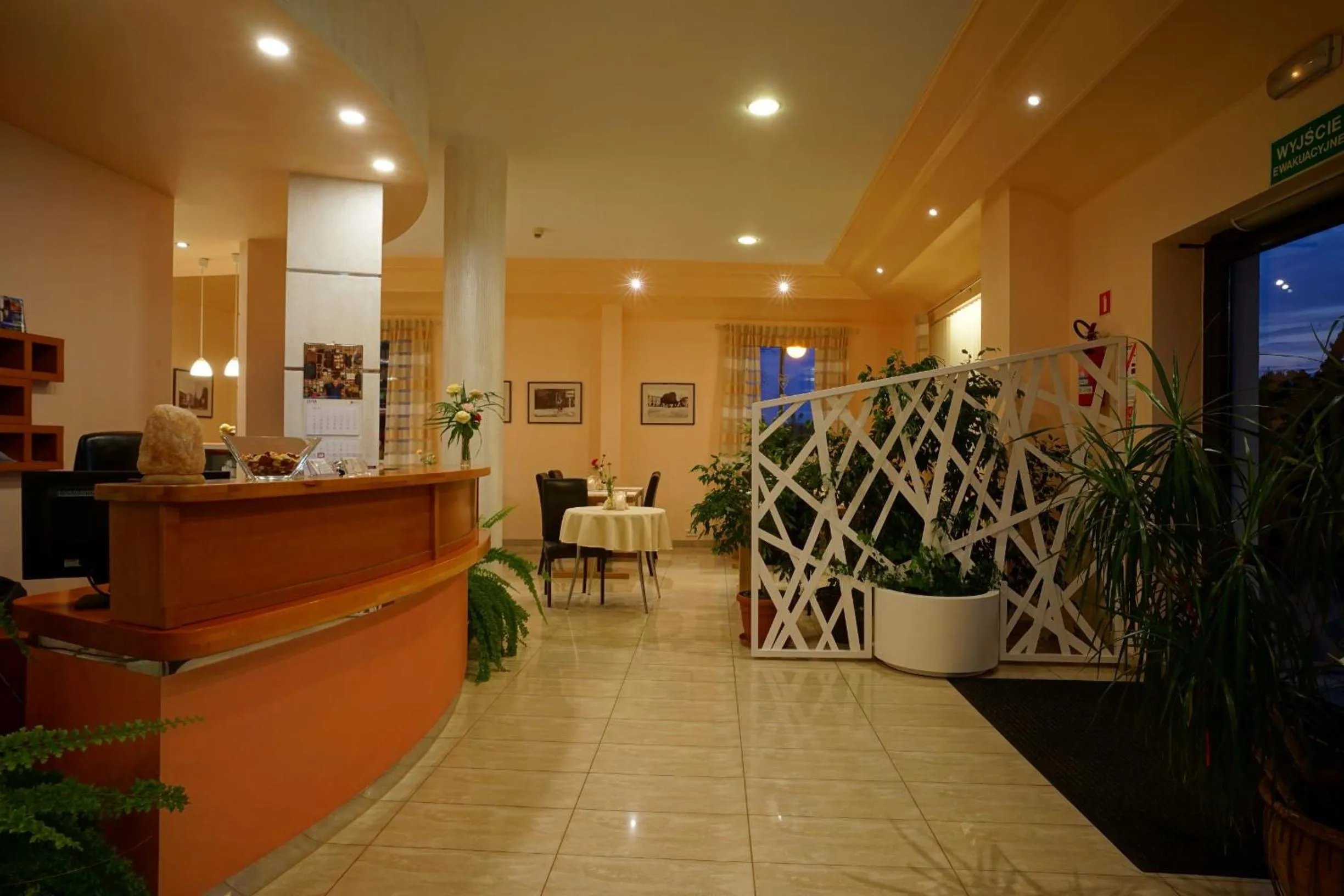 Lobby or reception in Noclegi w Lublińcu Lubex