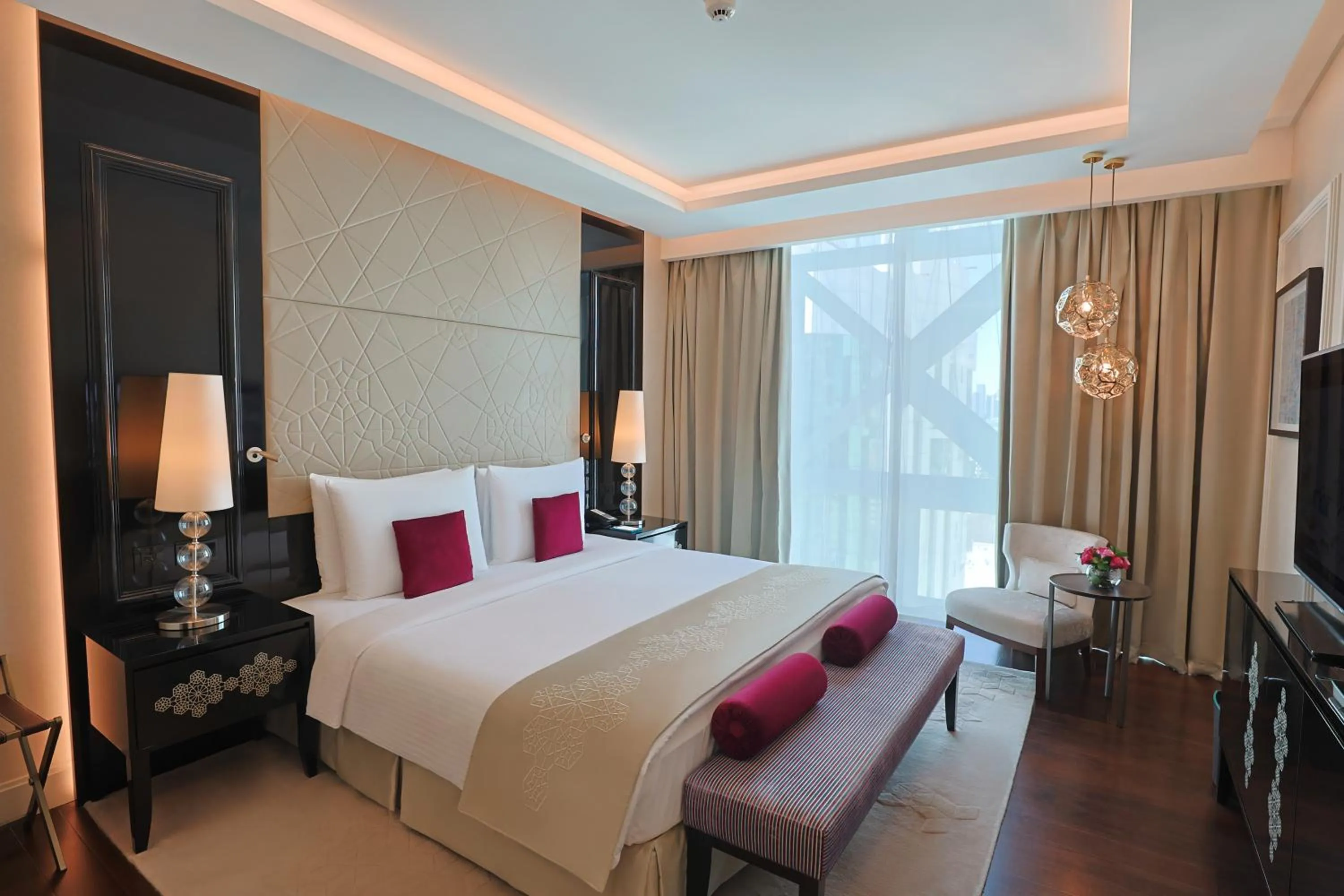 Bedroom, Bed in Shaza Doha