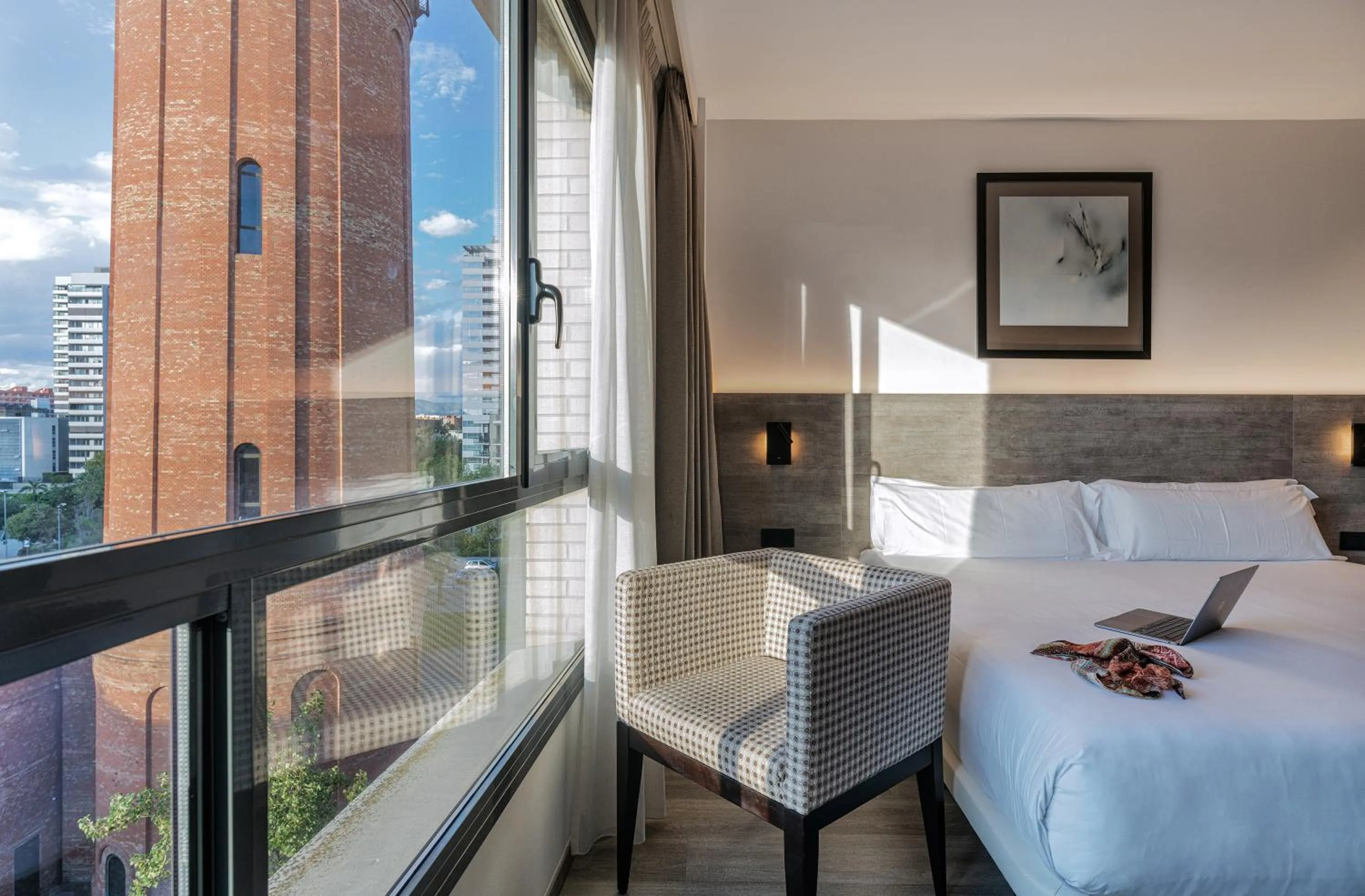 Bedroom, Bed in Attica 21 Barcelona Mar