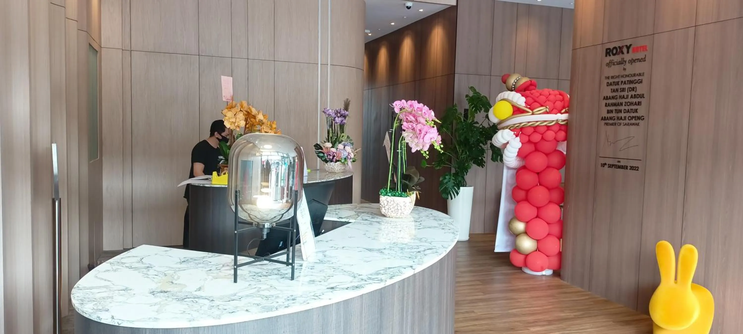 Lobby or reception in Roxy Hotel Sri Aman