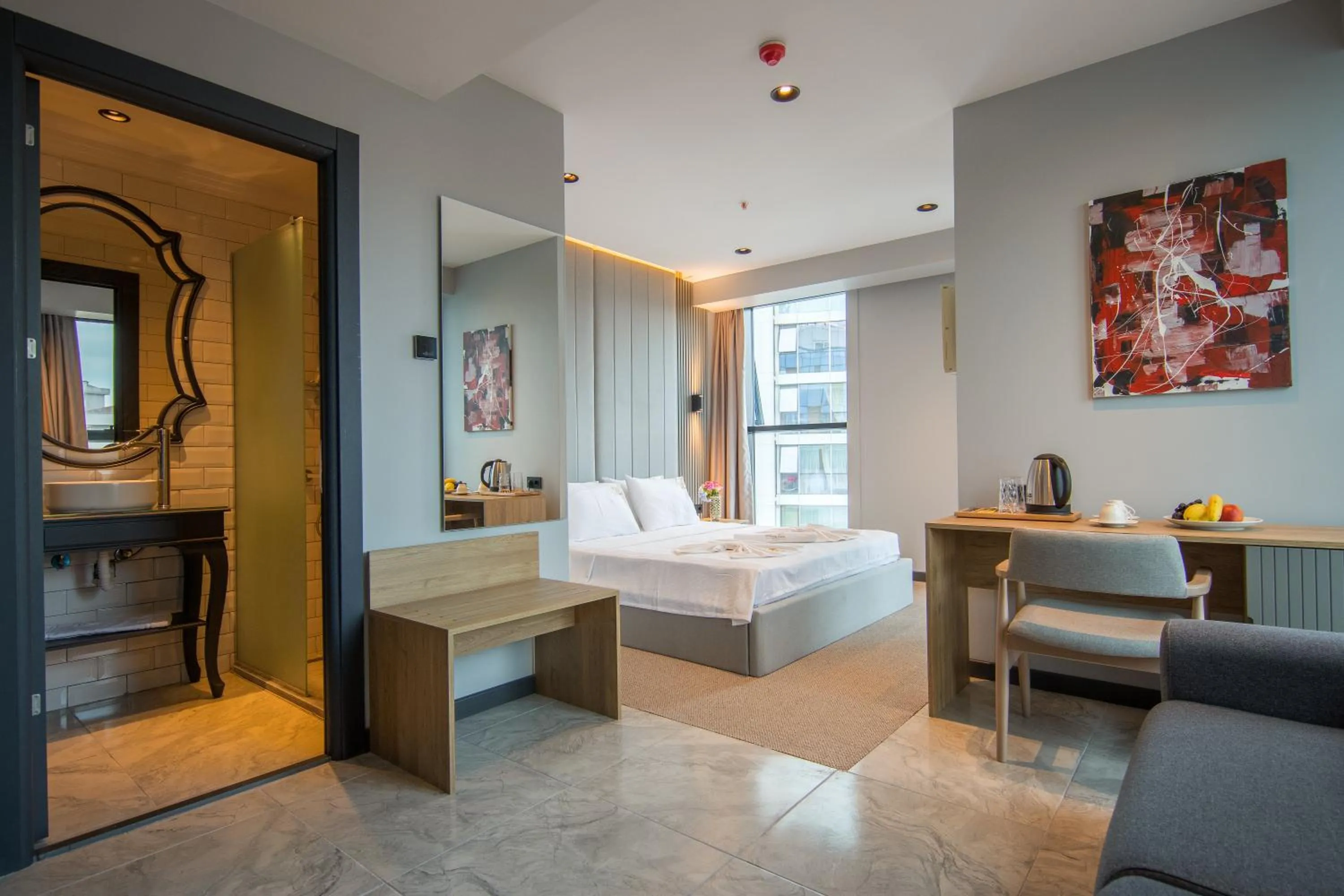 Photo of the whole room, Bed in SHERLOCK HOMES HOTELS