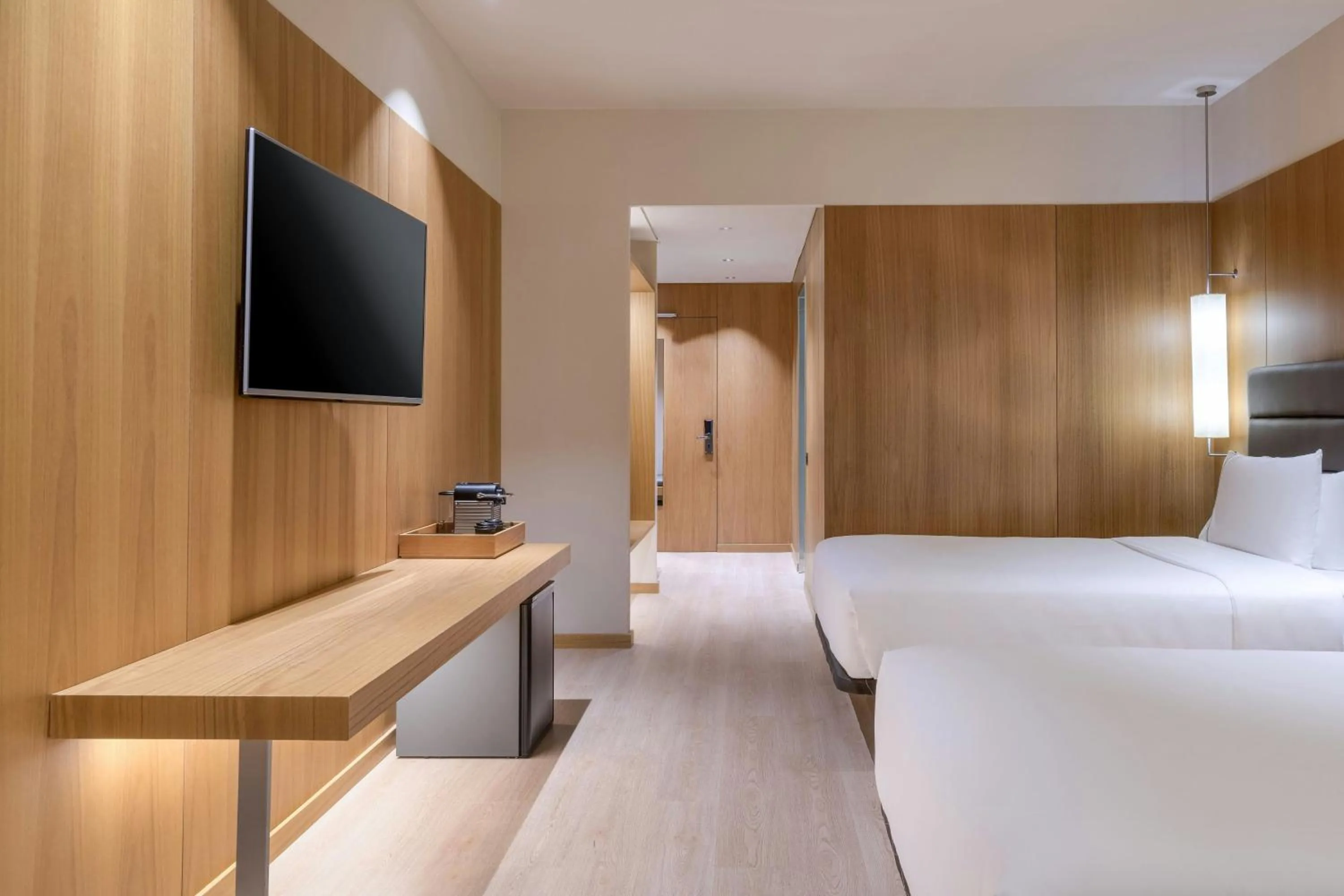 Photo of the whole room, Bed in AC Hotel Diagonal L'Illa by Marriott