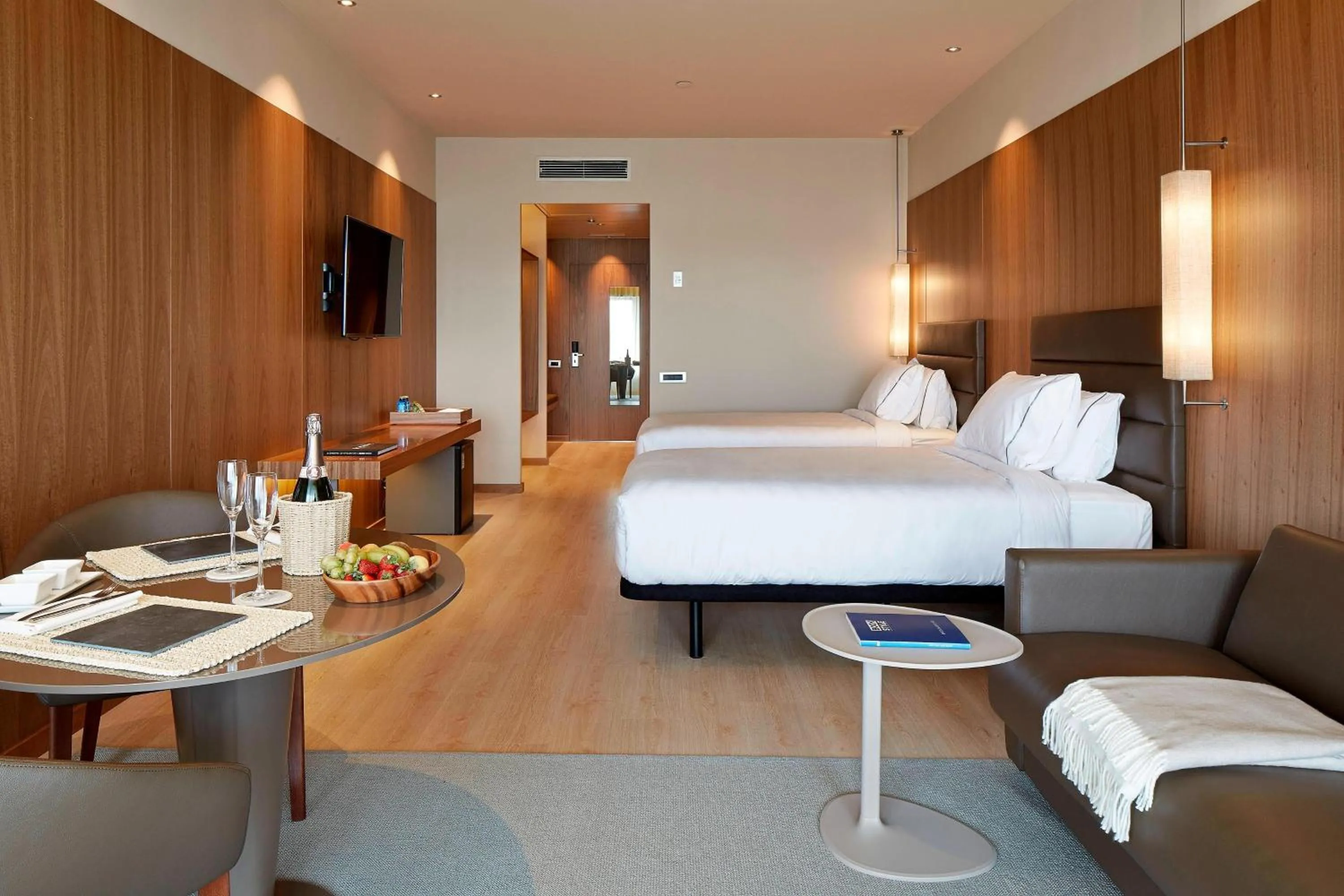 Photo of the whole room, Bed in AC Hotel Diagonal L'Illa by Marriott