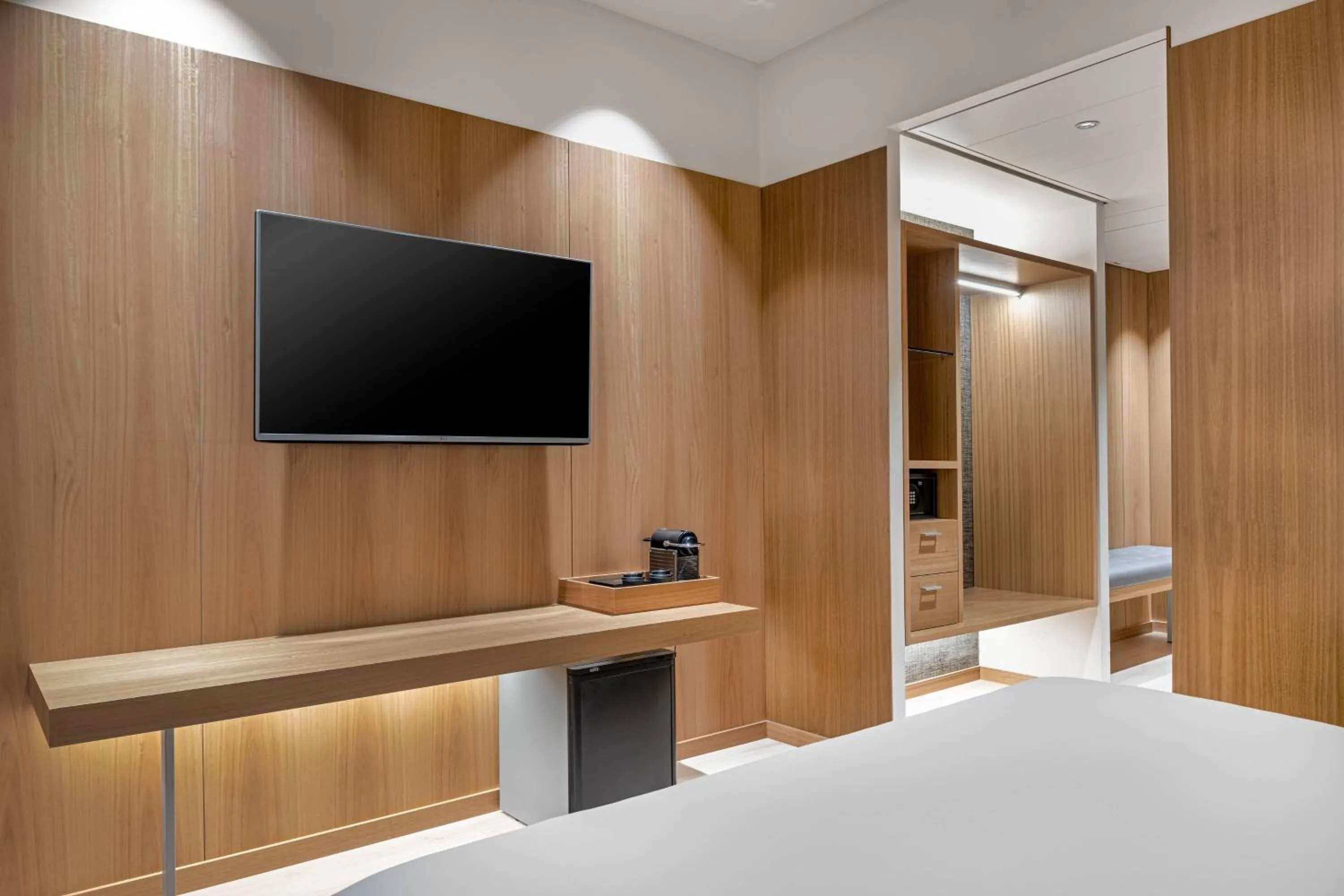 Photo of the whole room, Bed in AC Hotel Diagonal L'Illa by Marriott