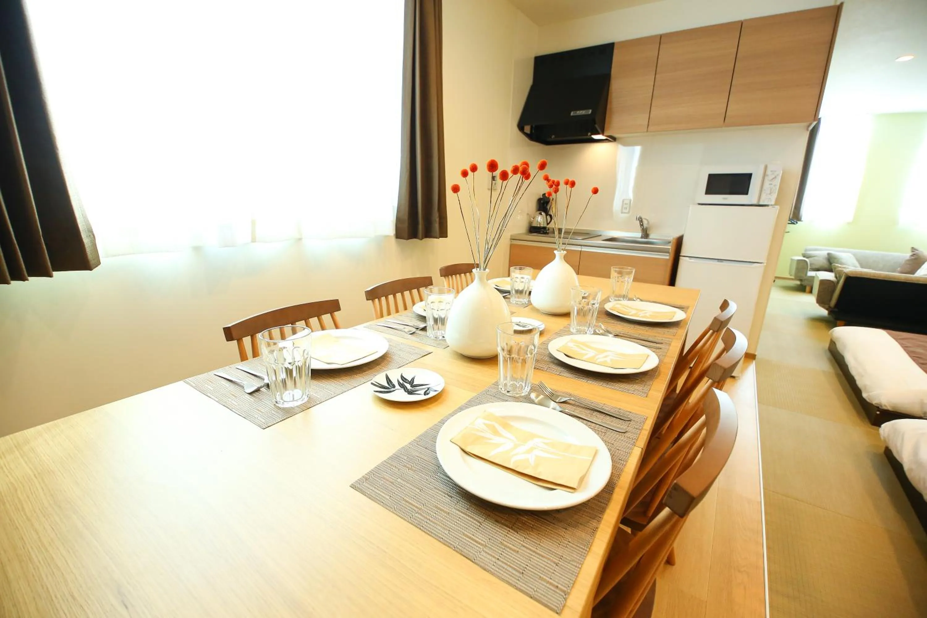 Dining area in PrimeRoom別府 浜脇温泉前