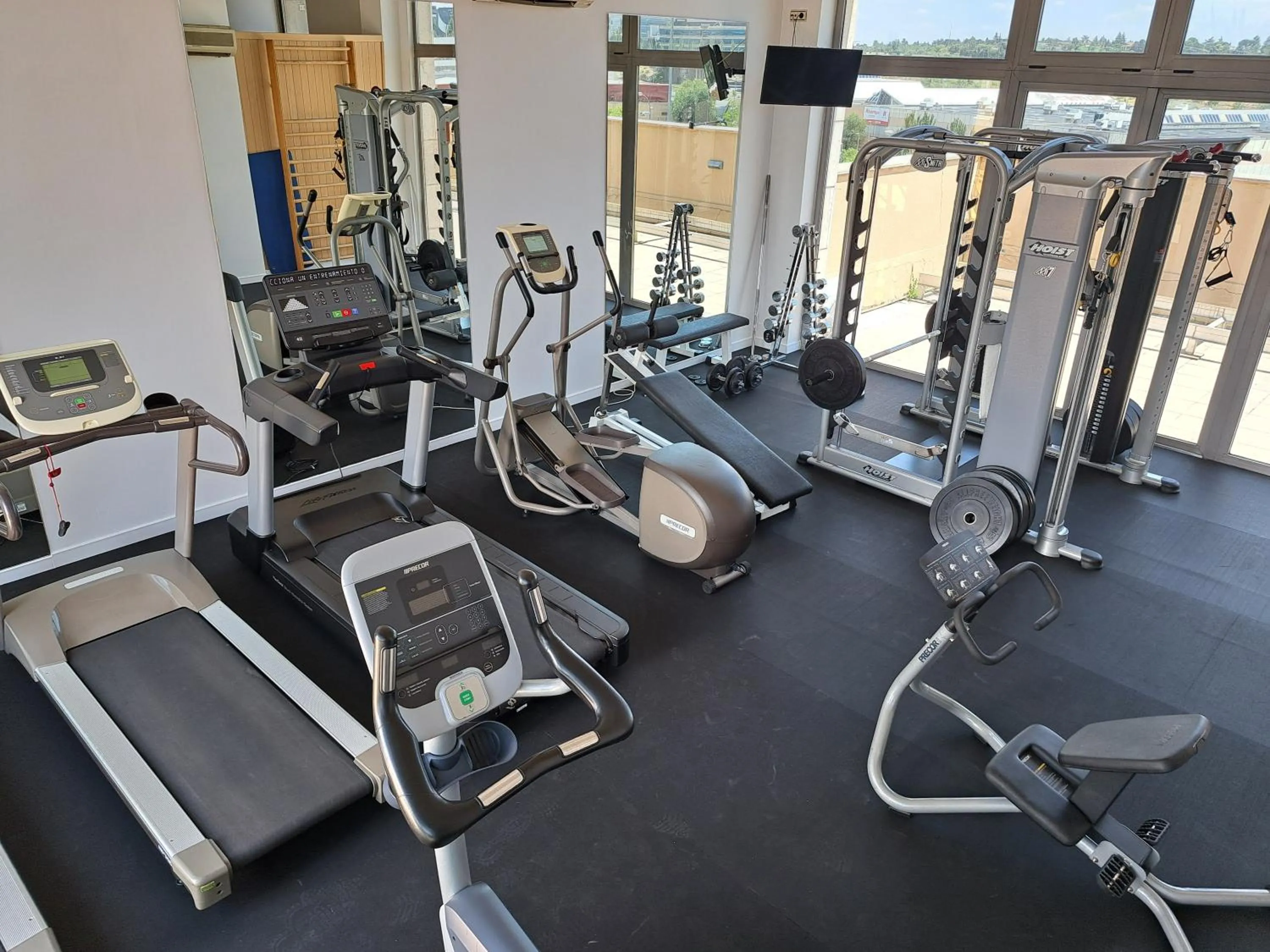 Fitness centre/facilities in Amura Alcobendas