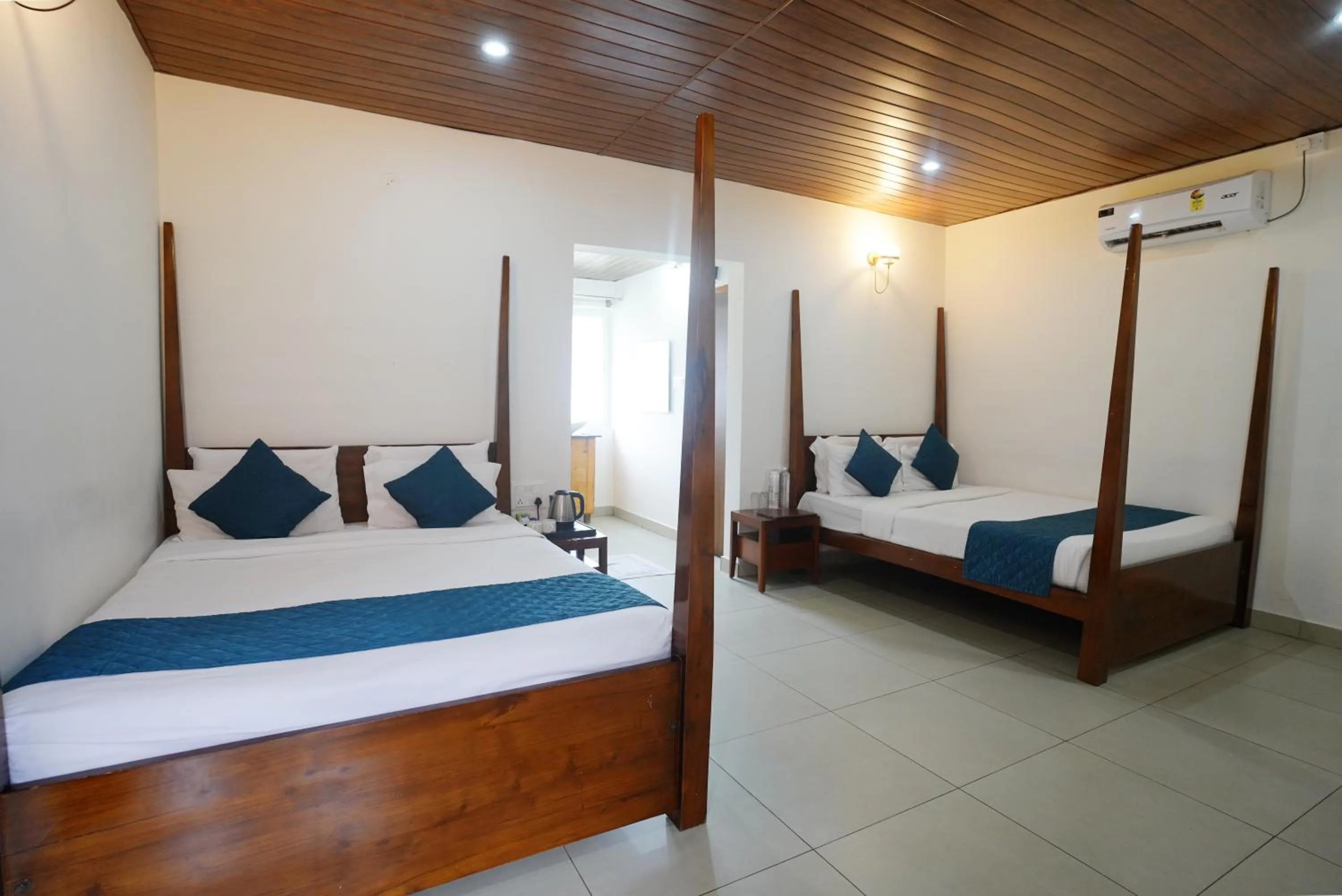 Bed in Ravishing Retreat Resort