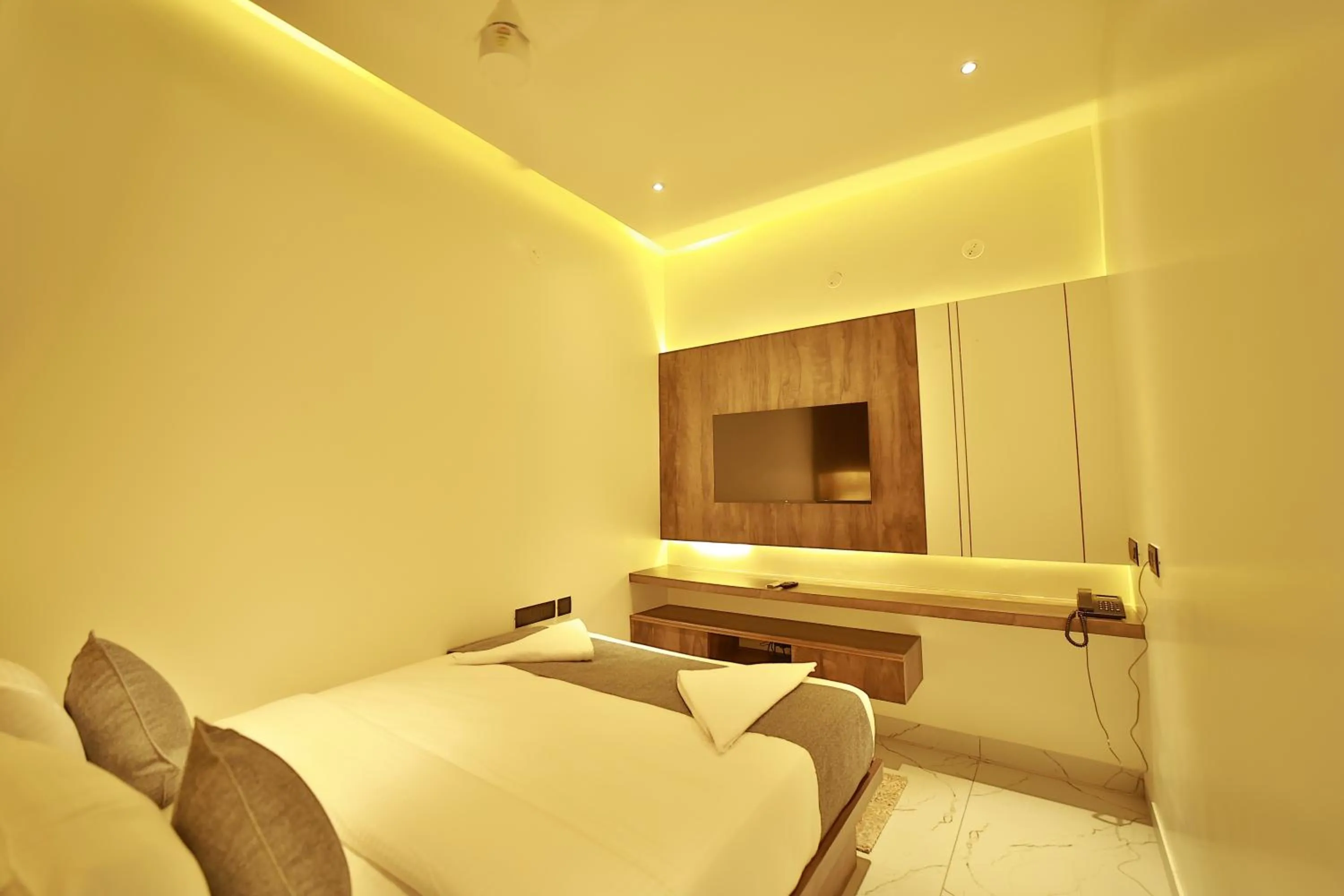 Bed in The Mysore Grand