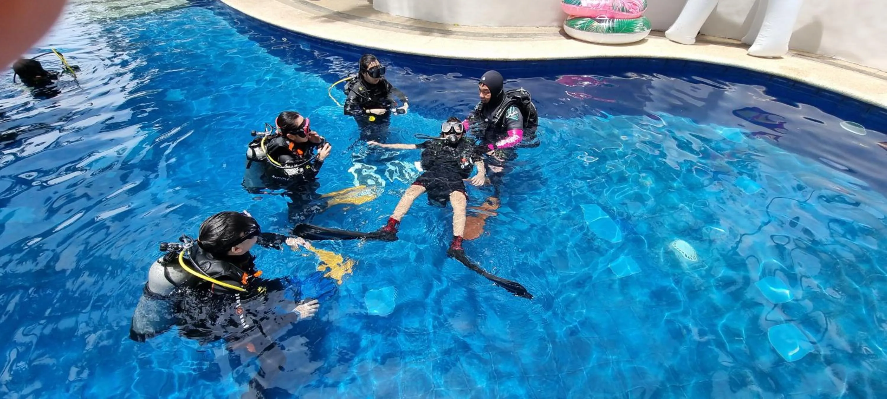 Pool view in Aquaventure Reef Club