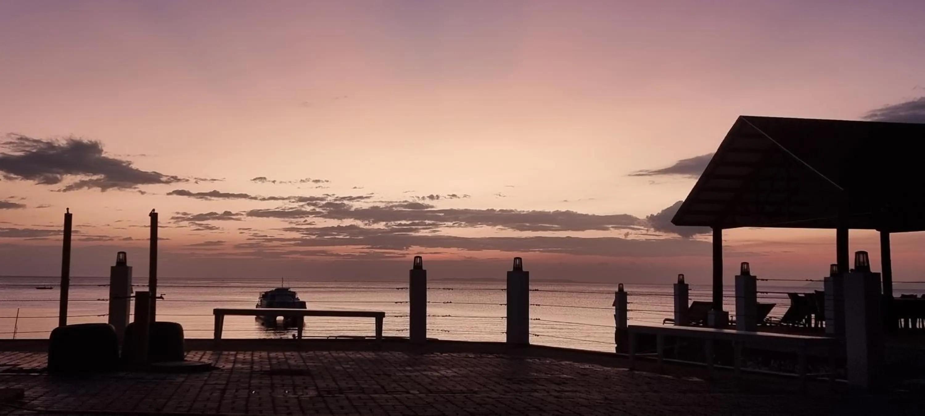 Sunset in Aquaventure Reef Club