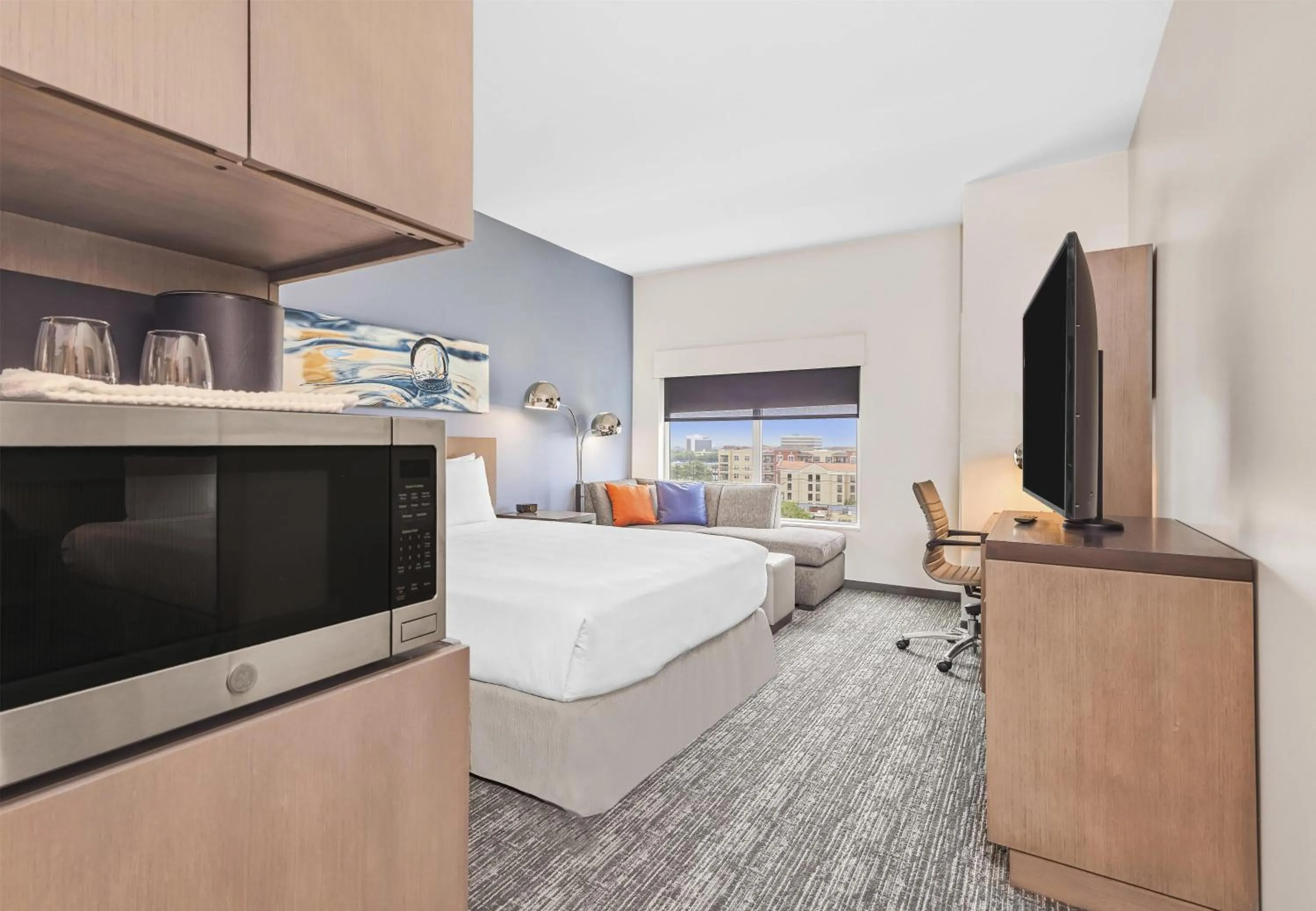 Bedroom, Bed in Hyatt House Houston Medical Center