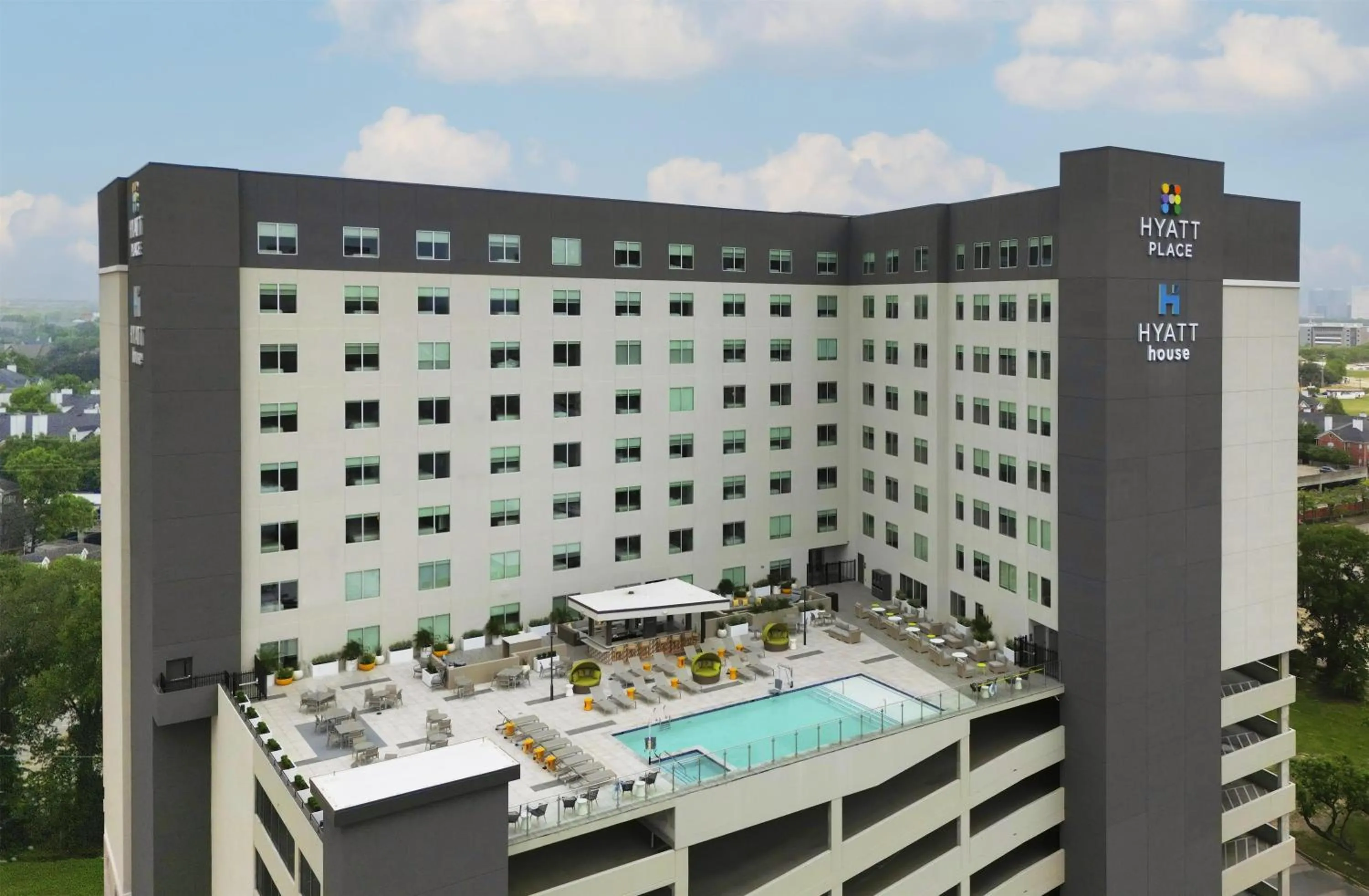 Property building in Hyatt House Houston Medical Center