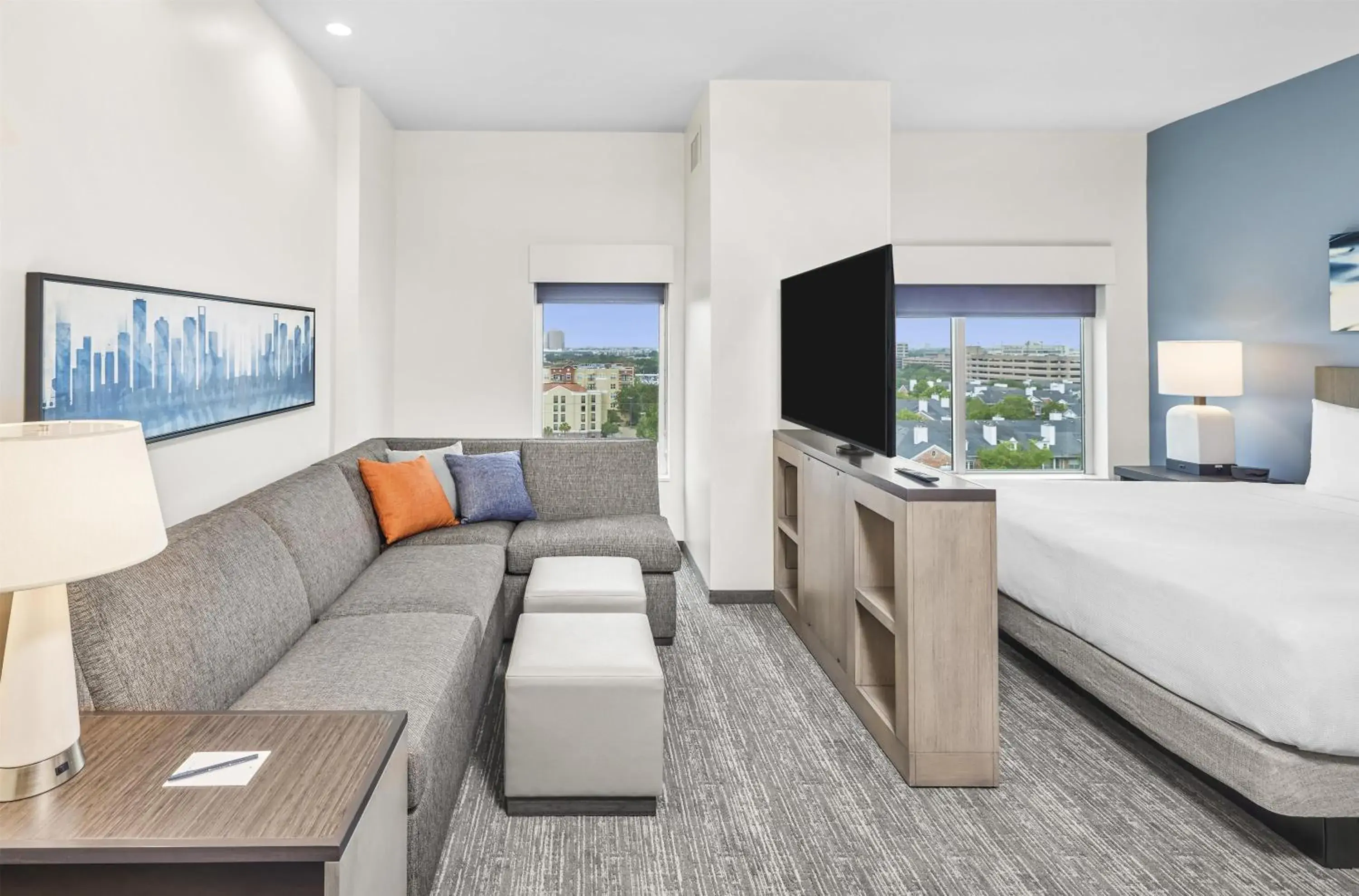 King Studio Suite with Kitchen and Sofa Bed in Hyatt House Houston Medical Center King Studio Suite with Kitchen and Sofa Bed in Hyatt House Houston Medical Center