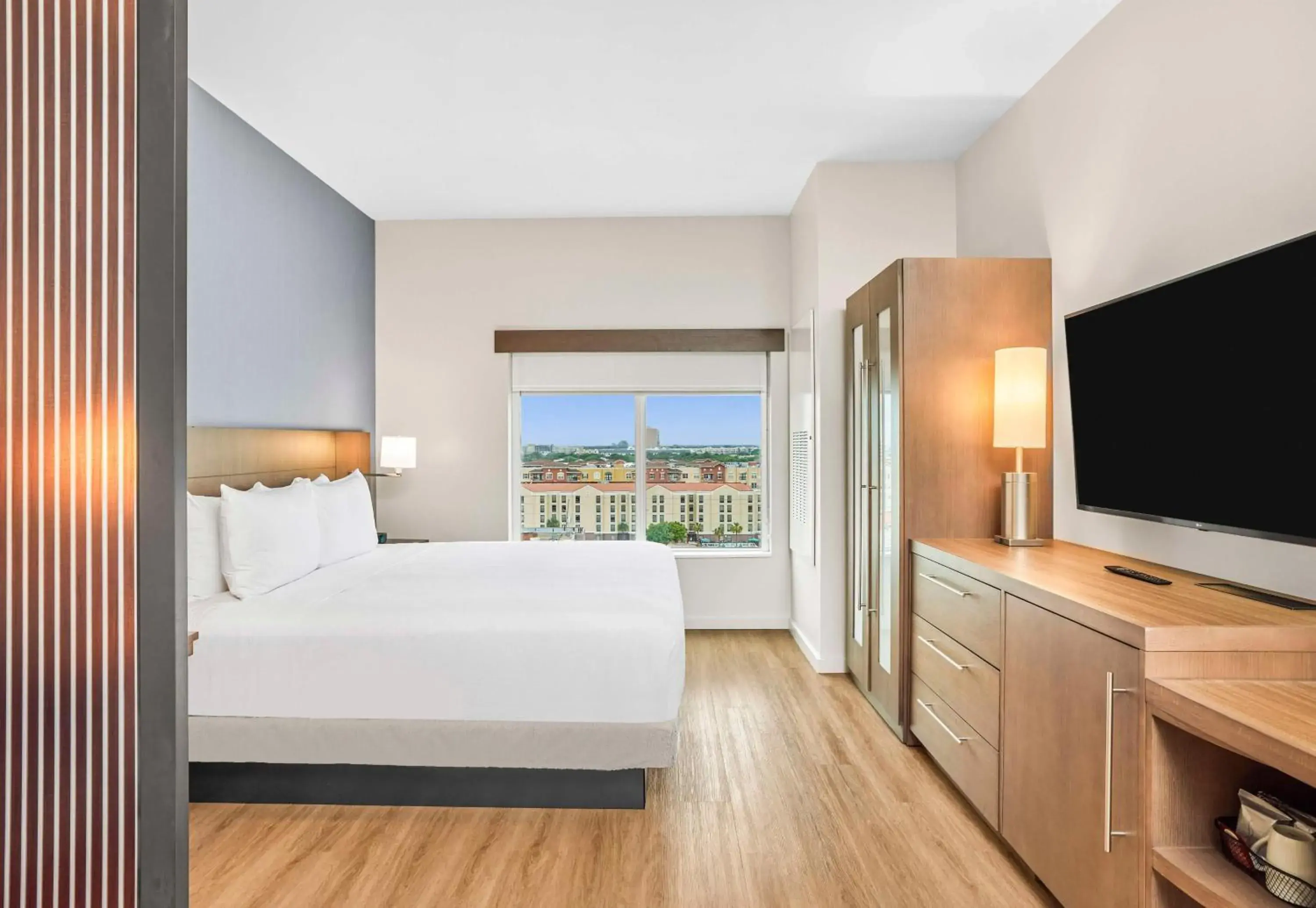 King Room with Sofa Bed and Roll-In Shower - Disability Access in Hyatt Place Houston Medical Center King Room with Sofa Bed and Roll-In Shower - Disability Access in Hyatt Place Houston Medical Center