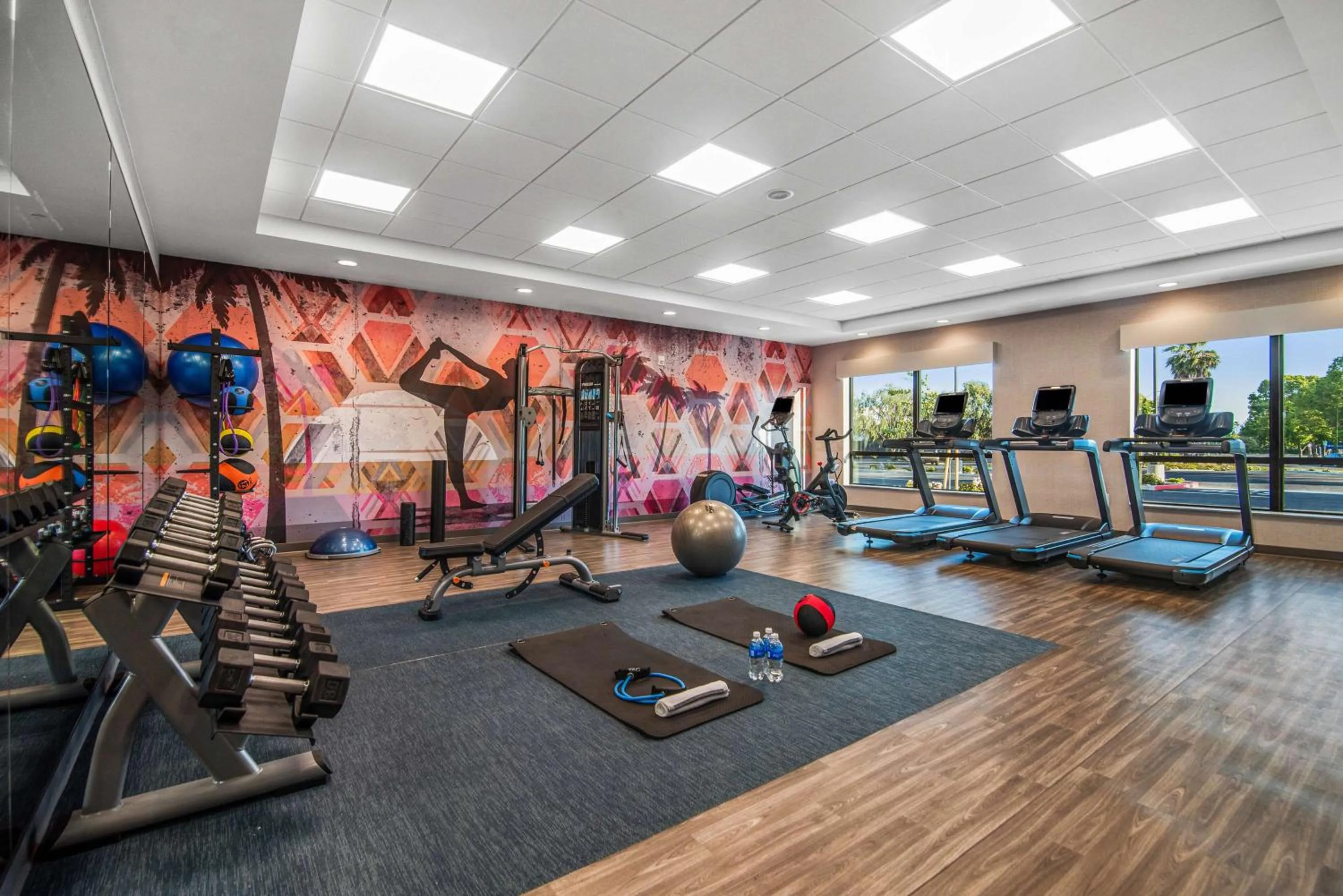 Fitness centre/facilities in Hyatt Place Newark-Silicon Valley