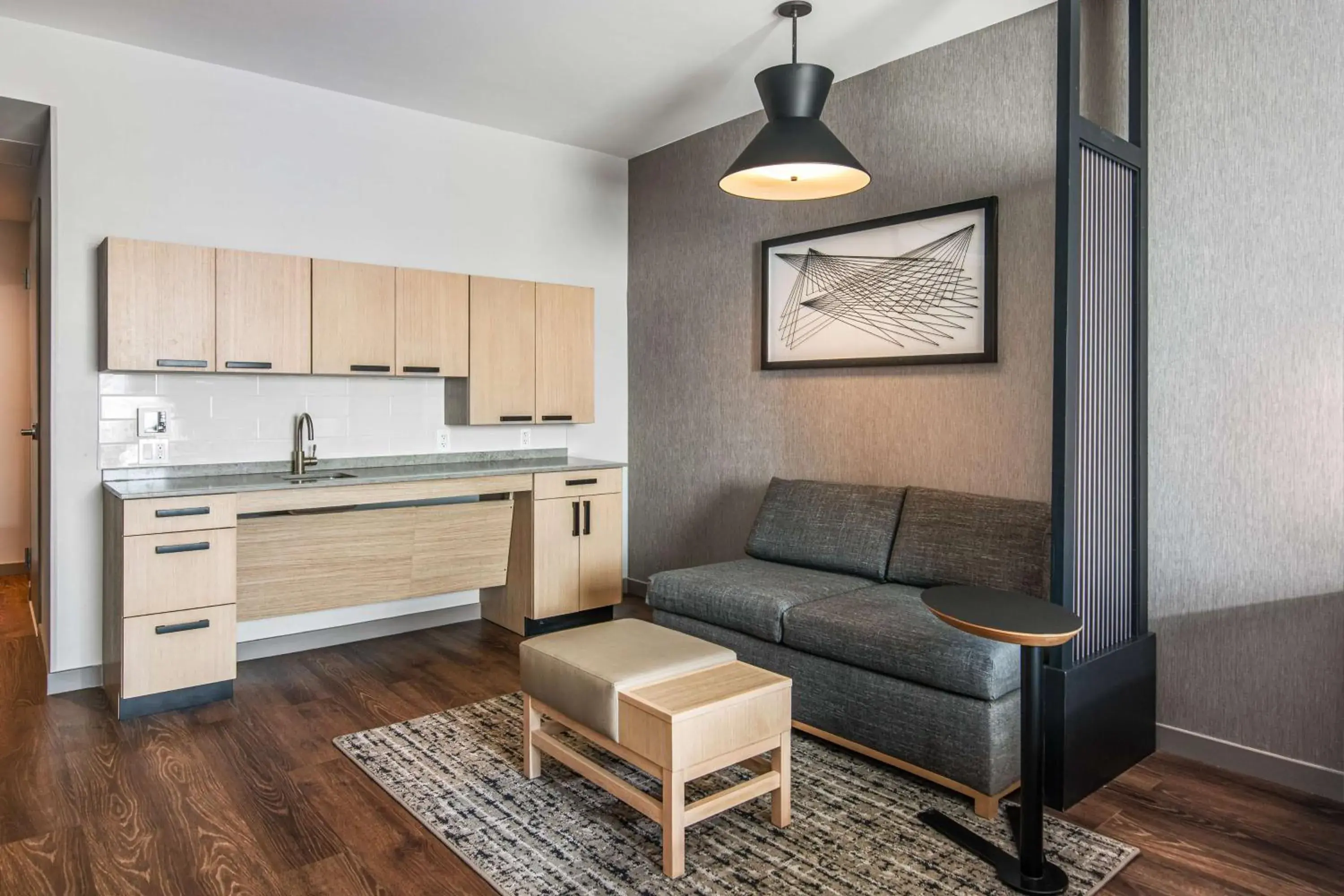 Specialty King Room with Sofa Bed and Roll-in Shower - Disability Access in Hyatt Place Newark-Silicon Valley Specialty King Room with Sofa Bed and Roll-in Shower - Disability Access in Hyatt Place Newark-Silicon Valley