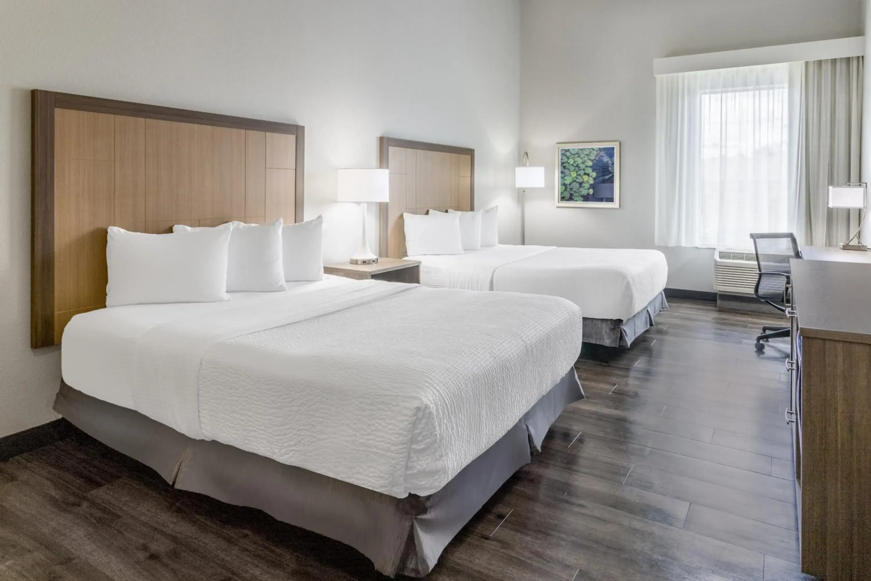 Queen Room with Mobility/Hearing Access and Roll-In Shower - Non-Smoking in La Quinta Inn & Suites by Wyndham Valdosta Queen Room with Mobility/Hearing Access and Roll-In Shower - Non-Smoking in La Quinta Inn & Suites by Wyndham Valdosta