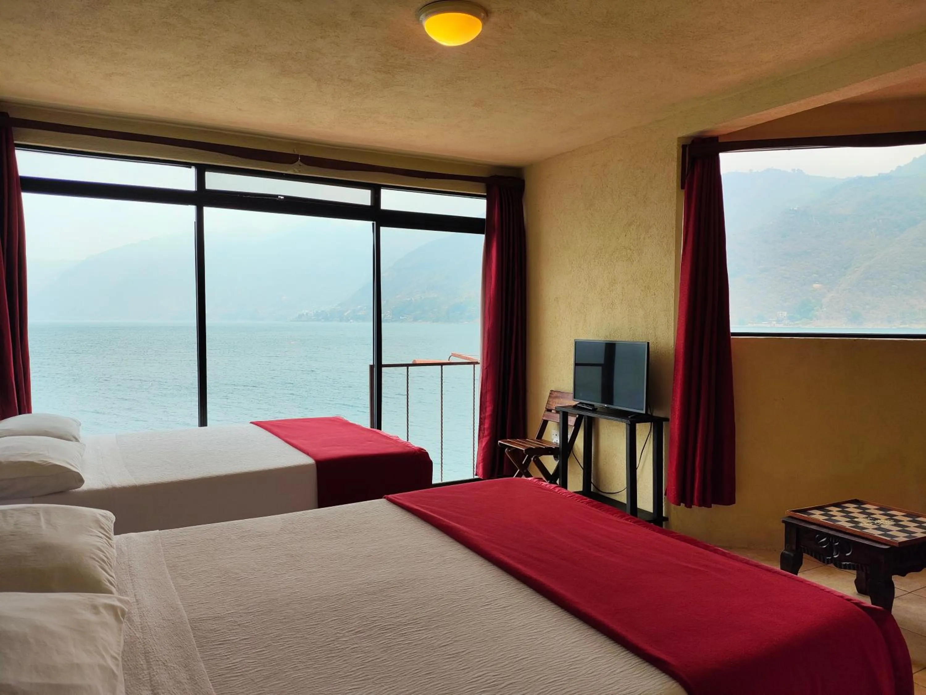 Bed in Hotel Restaurante La Villa de los Dioses