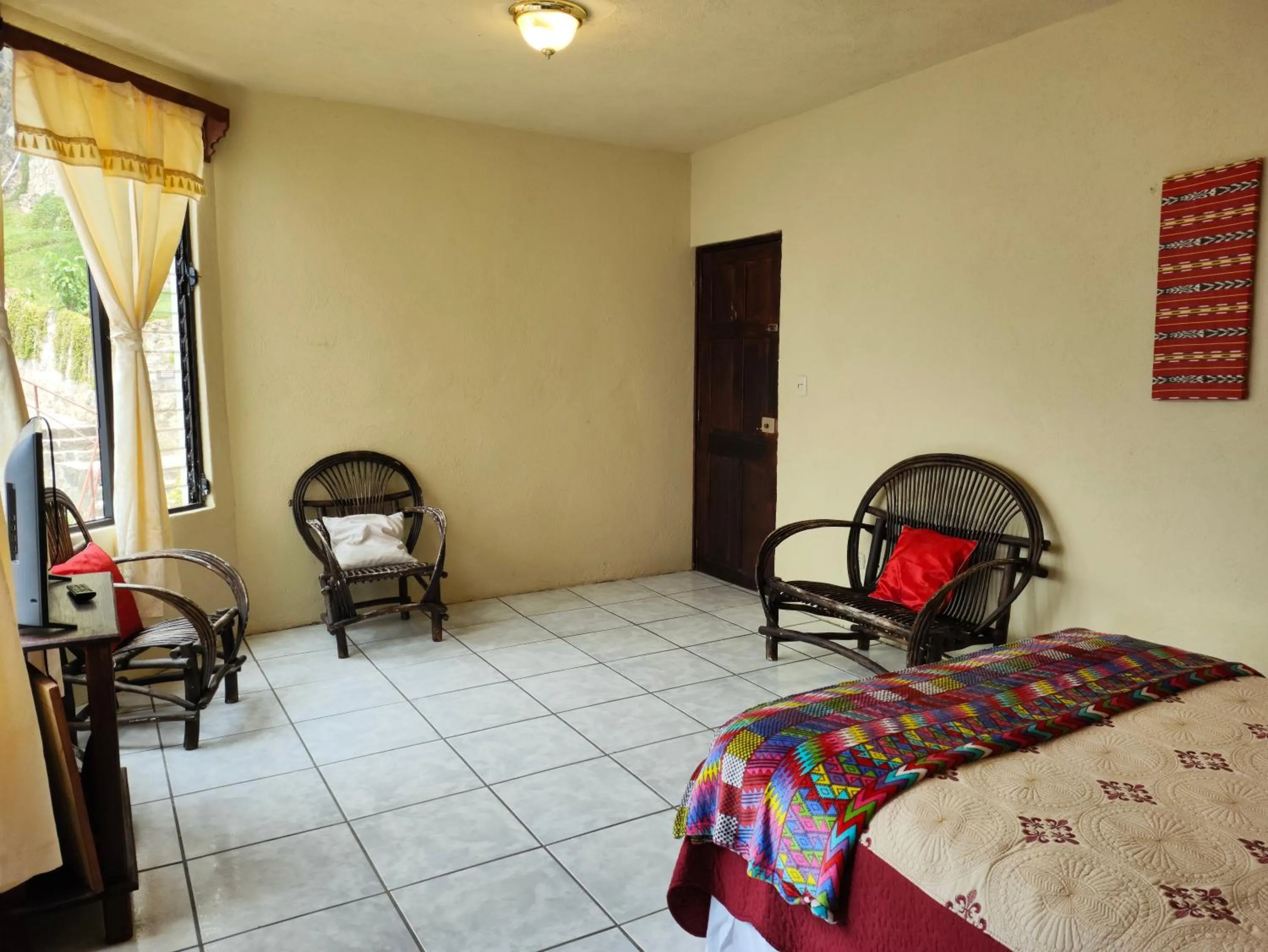 Bed in Hotel Restaurante La Villa de los Dioses