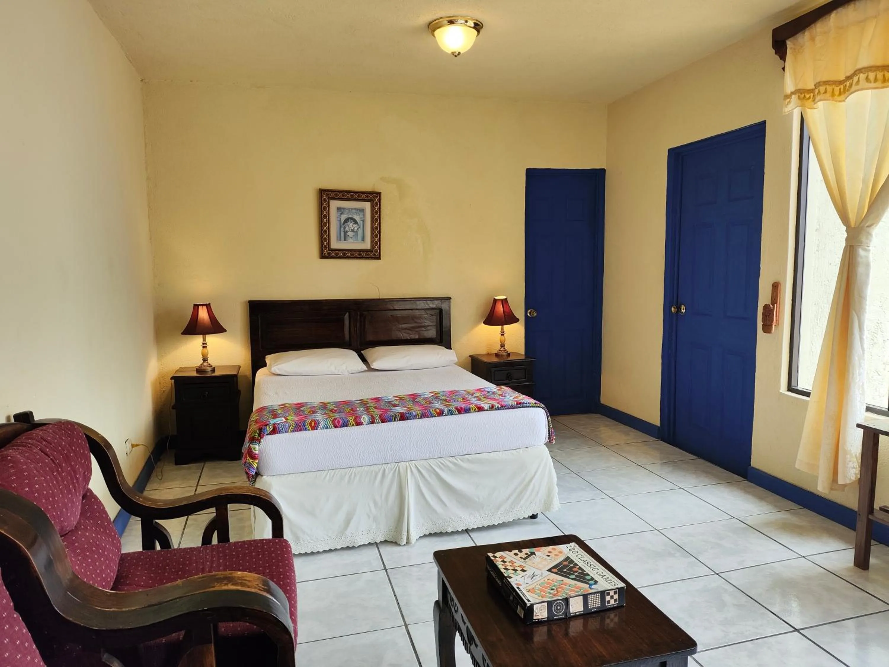 Bed in Hotel Restaurante La Villa de los Dioses