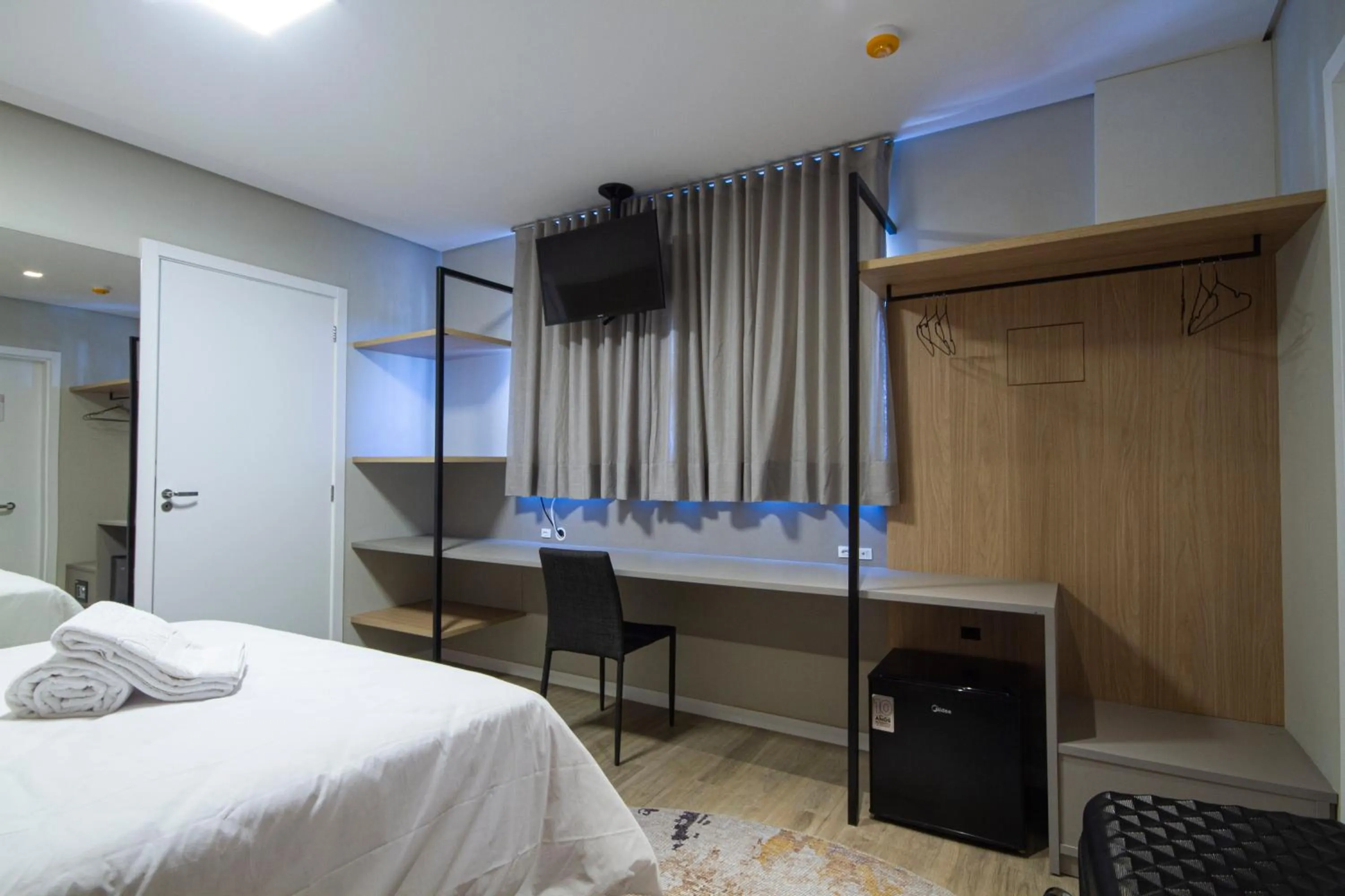 Bed in Hotel Darolt Criciúma