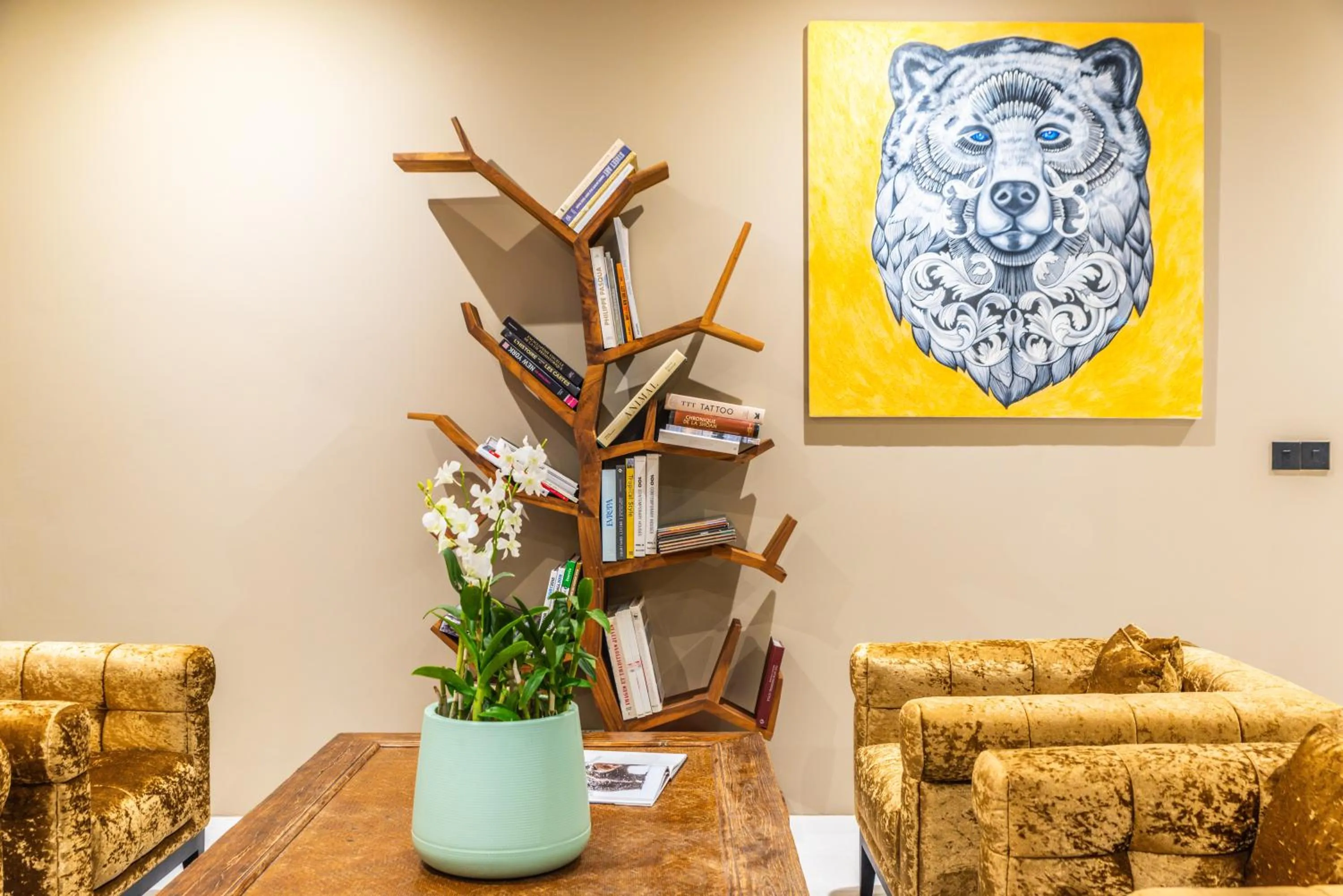 Library in Ida B Domain Resort