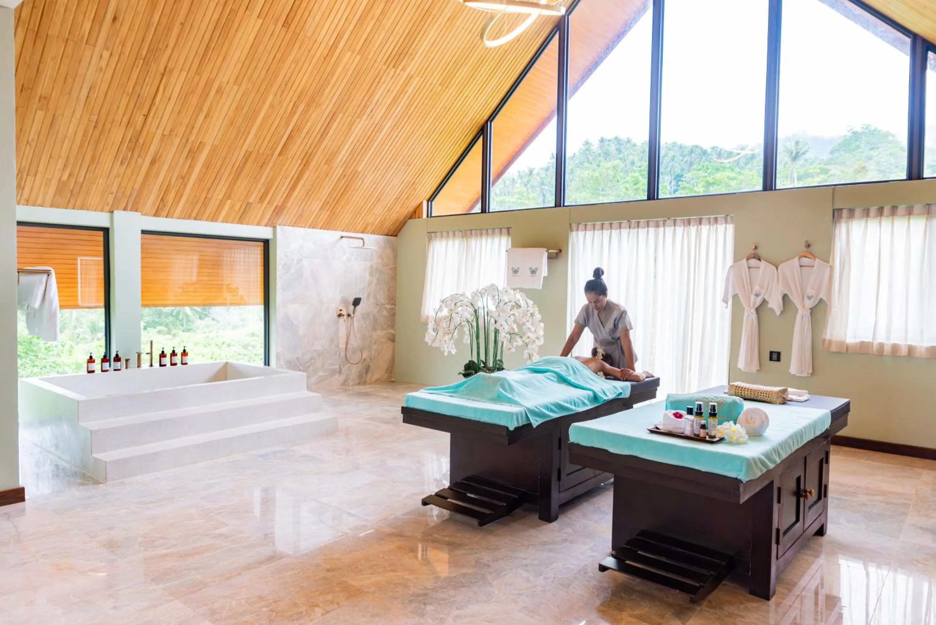 Bathroom in Ida B Domain Resort