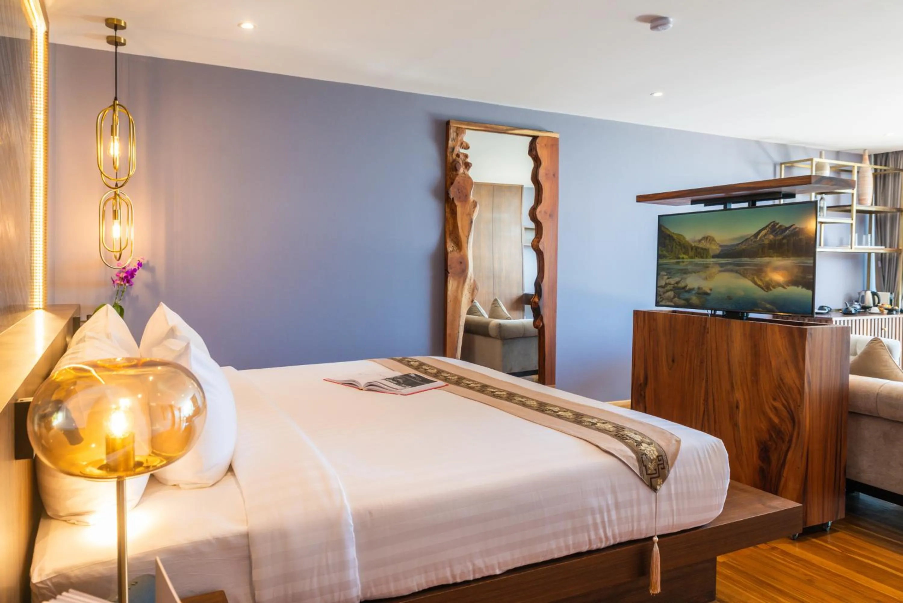 Bed in Ida B Domain Resort