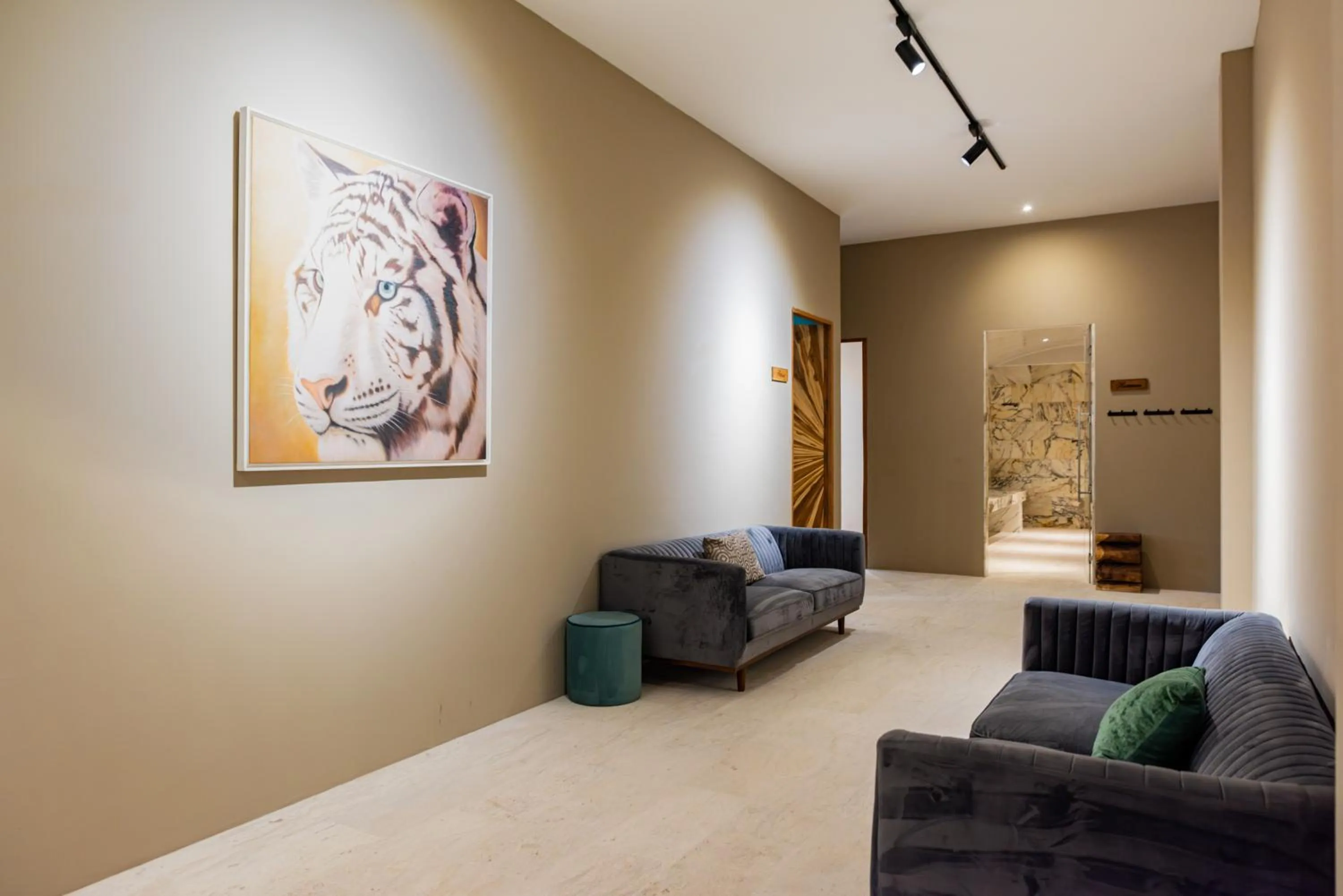 Living room in Ida B Domain Resort