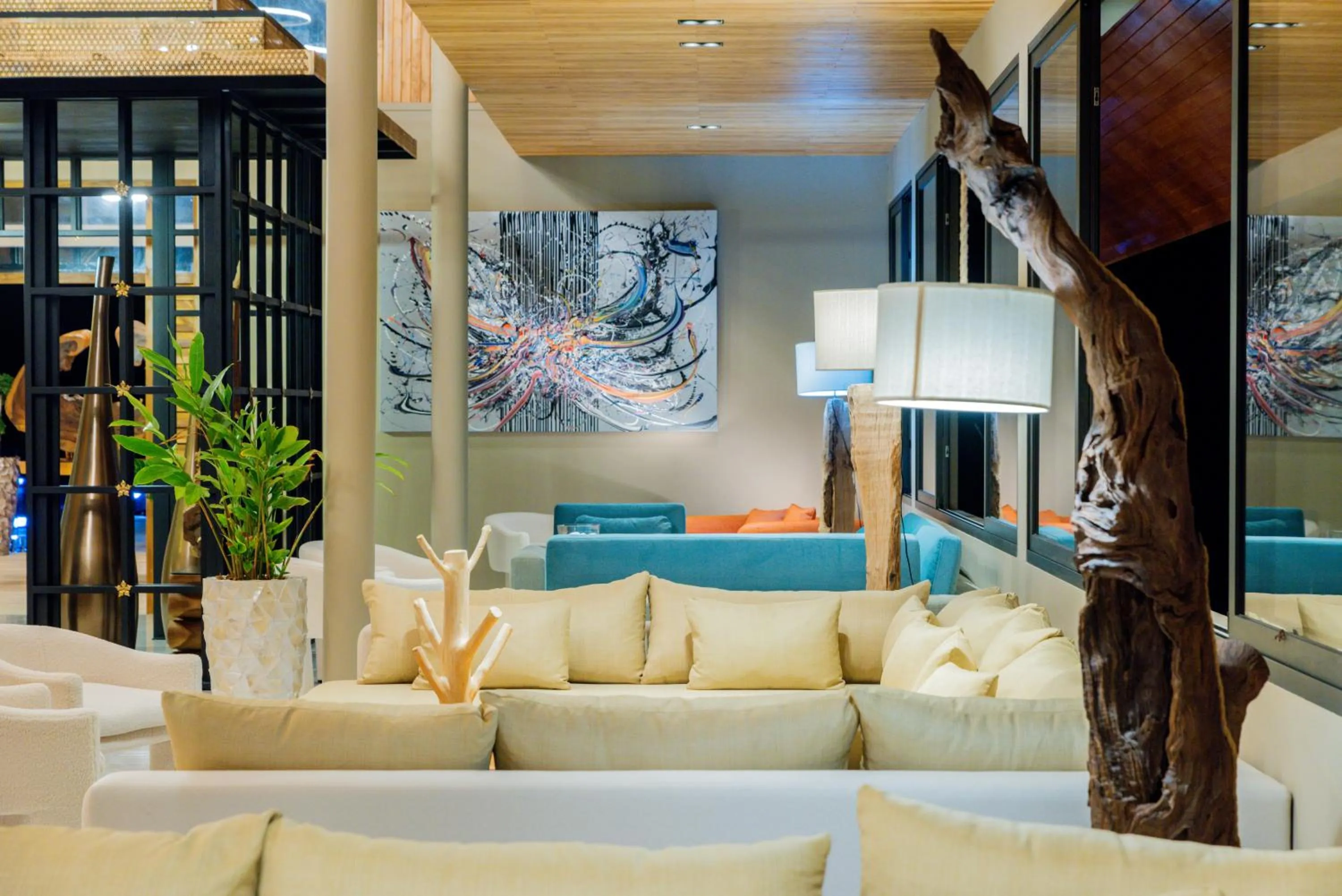 Living room in Ida B Domain Resort