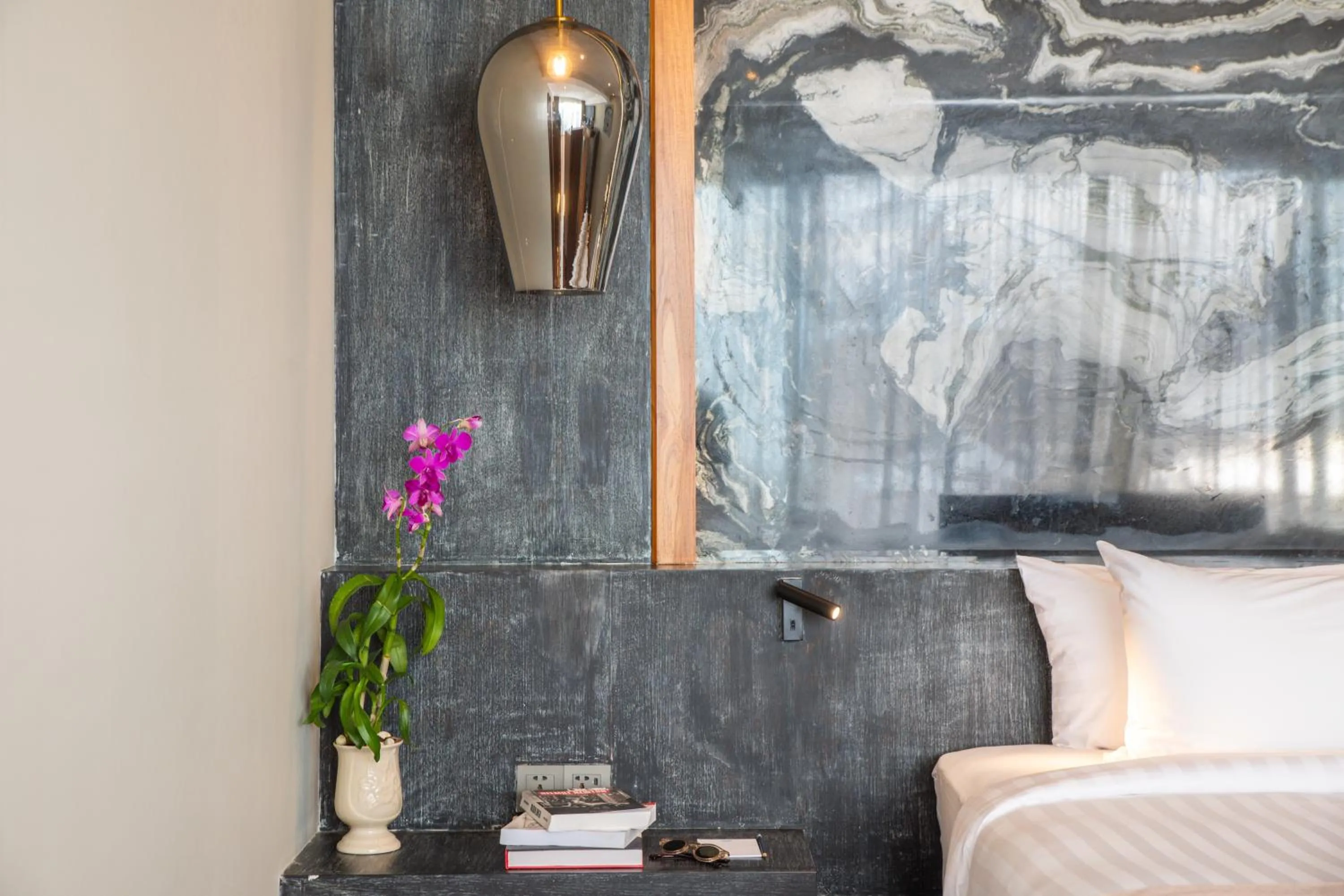 Bed in Ida B Domain Resort