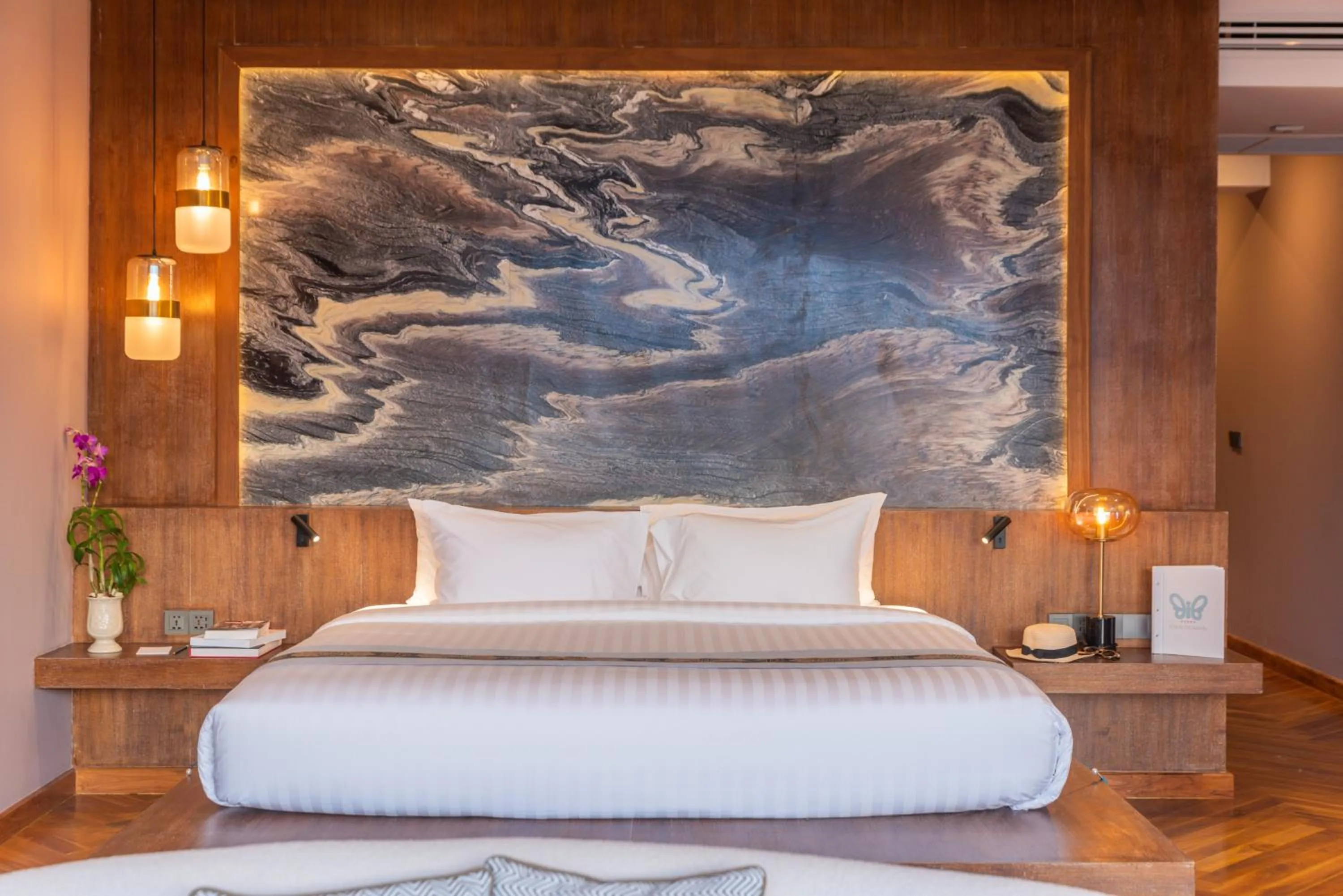 Bed in Ida B Domain Resort