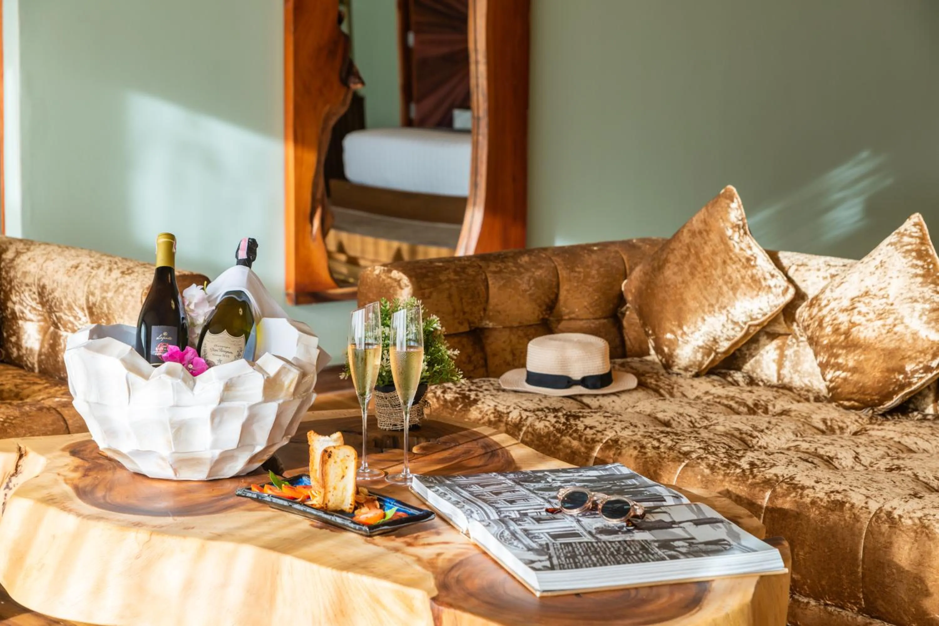 Seating area in Ida B Domain Resort